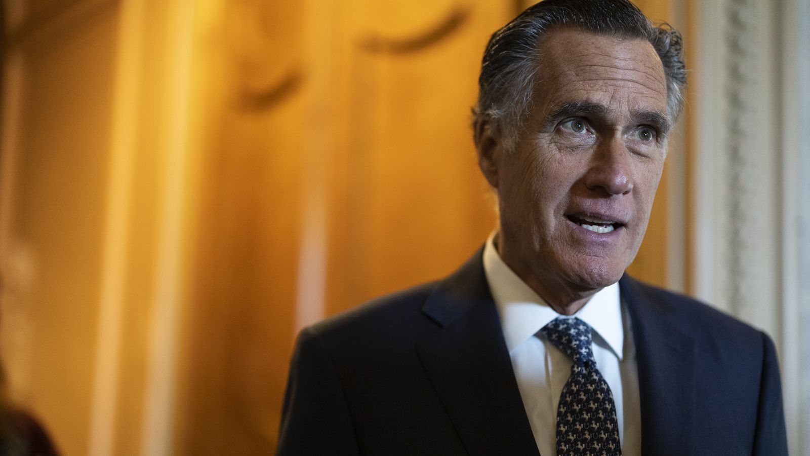 Republican Mitt Romney calls Biden a 