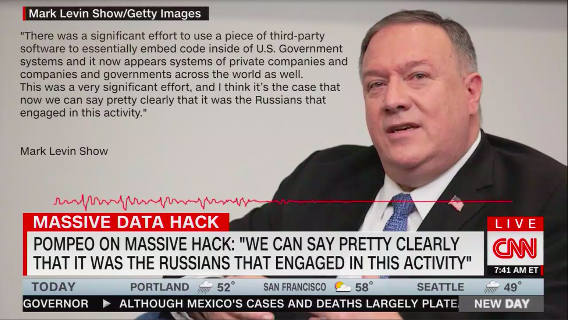 Screenshot of CNN