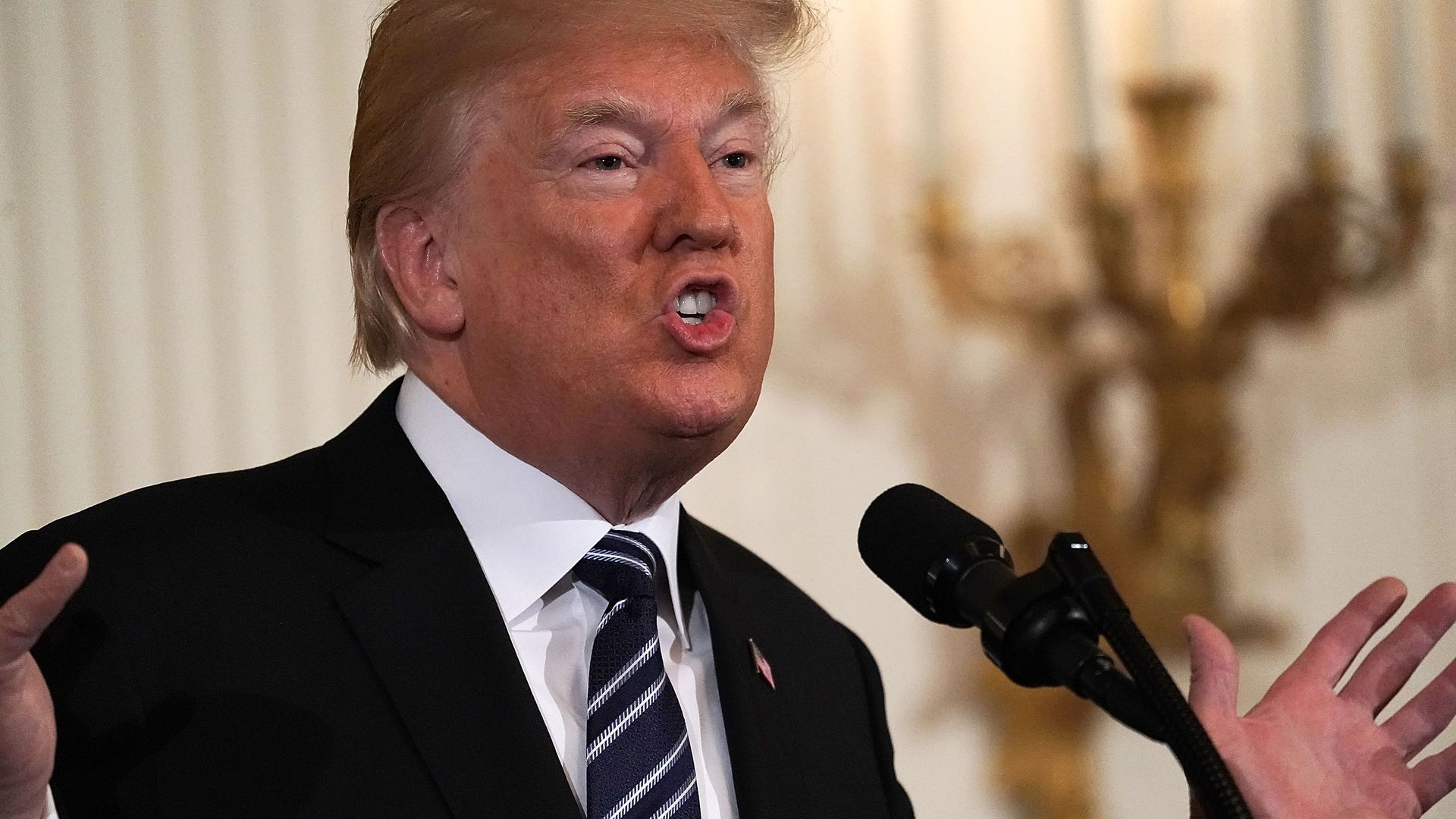 President Trump speaking