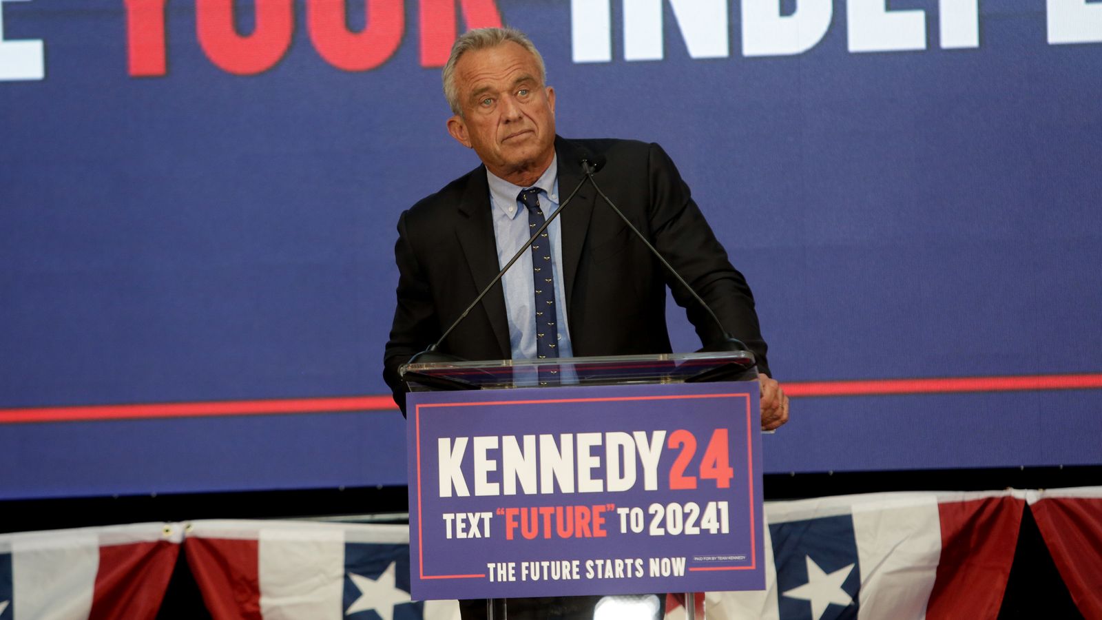 Trump says Robert F. Kennedy Jr.'s presidential bid is 