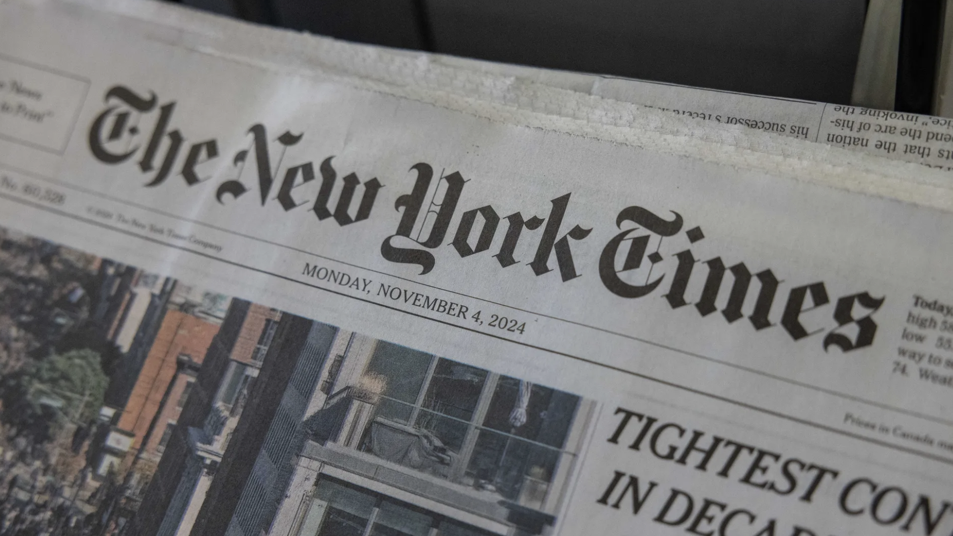 The New York Times. Photographer: Yuki Iwamura/Bloomberg via Getty Images
