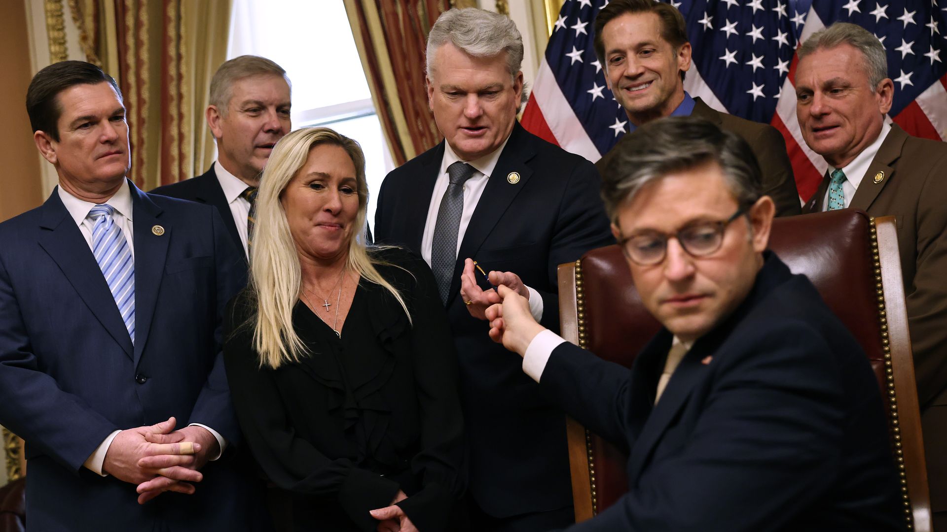 MTG and Speaker Mike Johnson