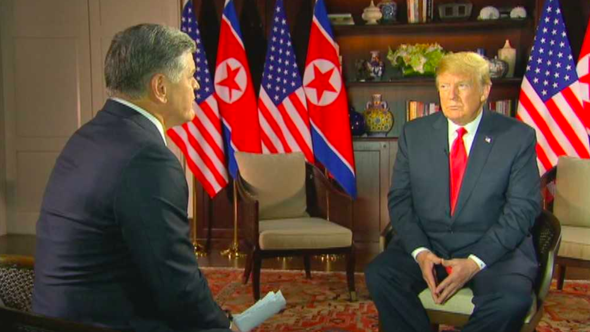 Hannity interviews Trump