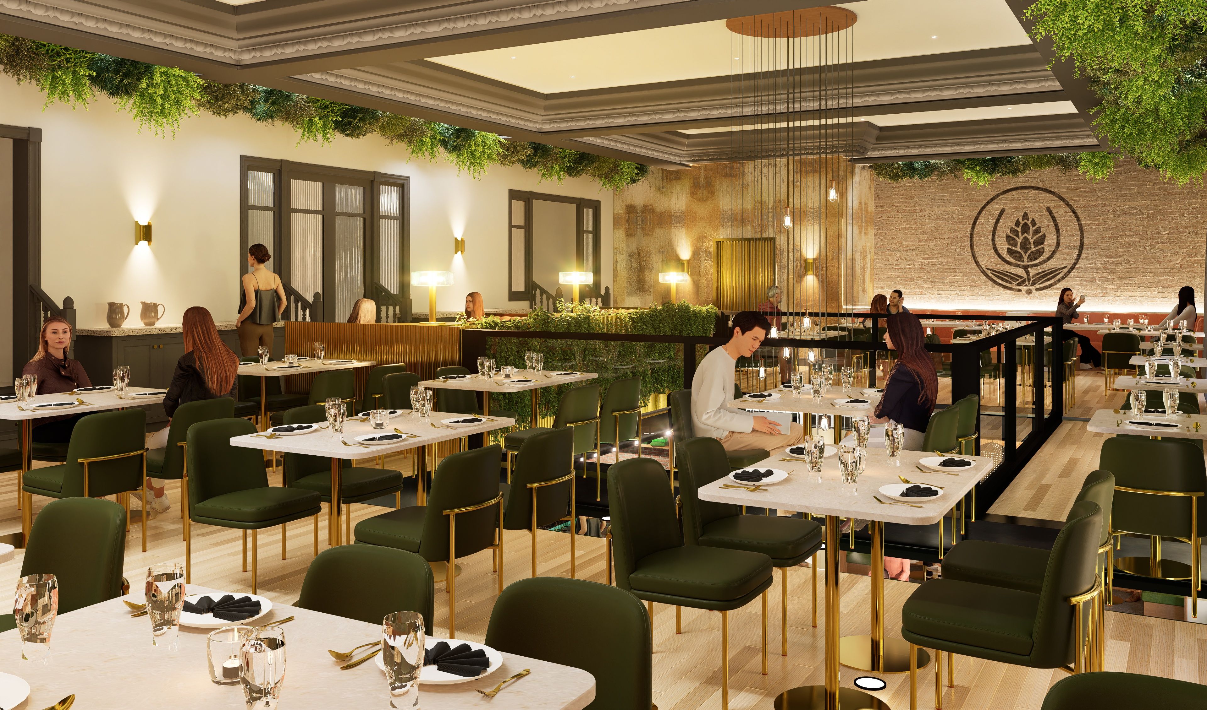 A rendering of Source Brewings' new location in Manayunk