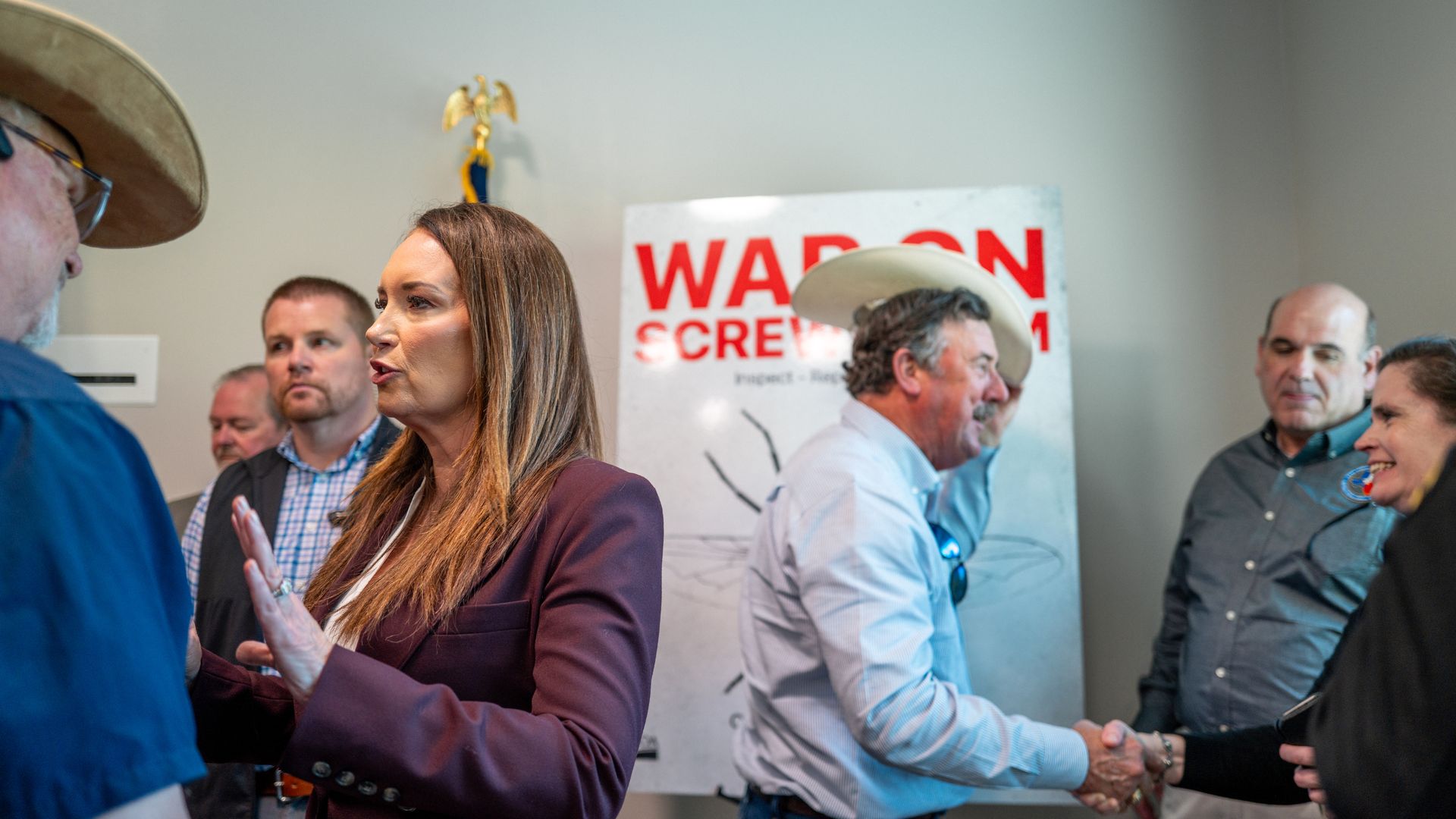 Agriculture Scretary Rollins discusses screwworm threat with Texas ranchers