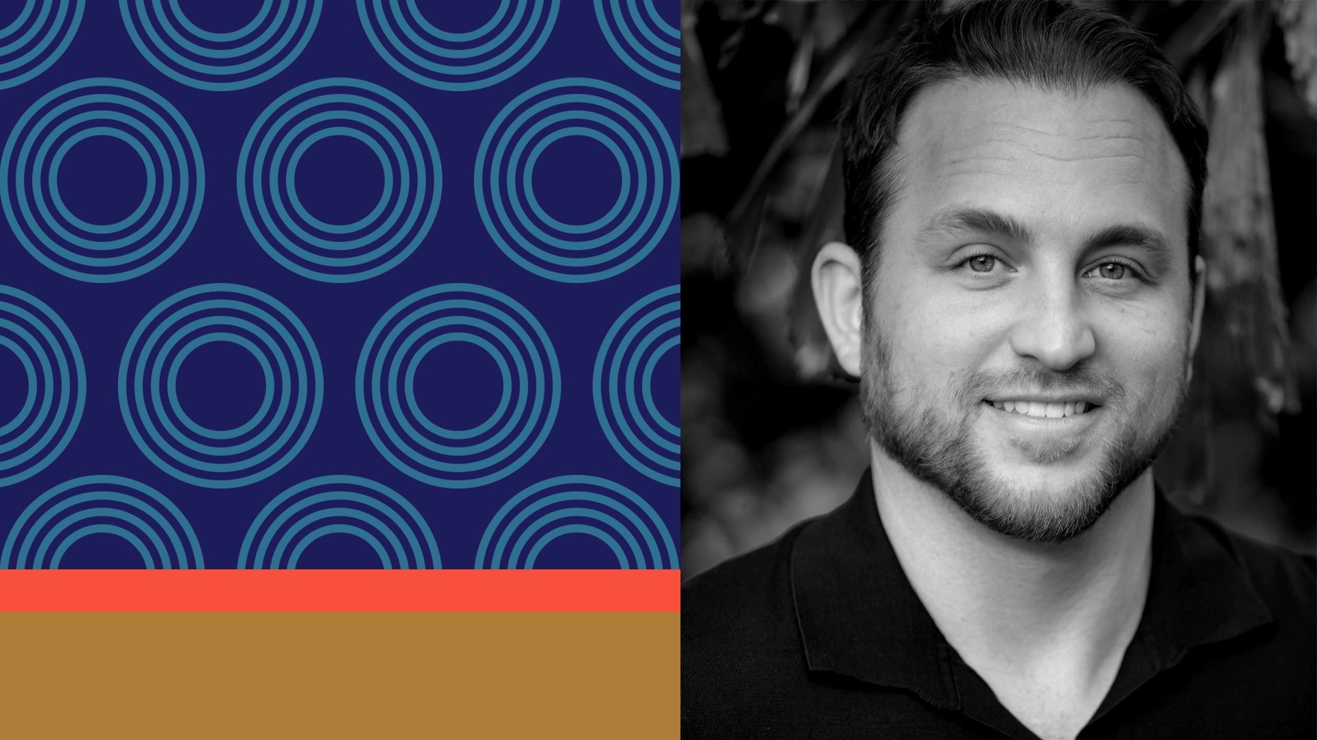 Photo illustration of Ryan Detert collage with the Influential logo.