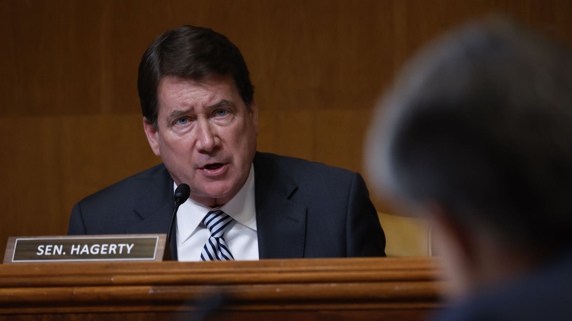 U.S. Sen. Bill Hagerty speaking.