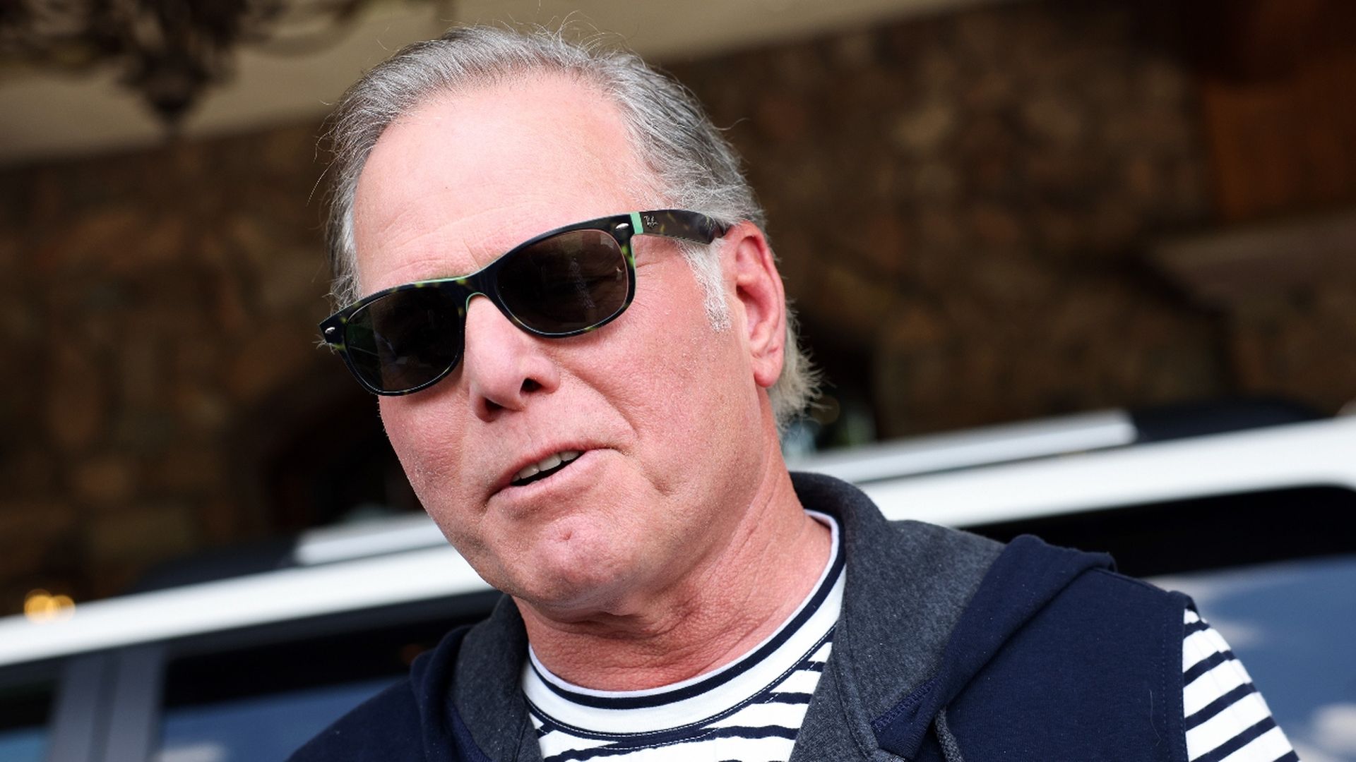 Discovery CEO David Zaslav by himself at the Allen And Company Annual Meeting
