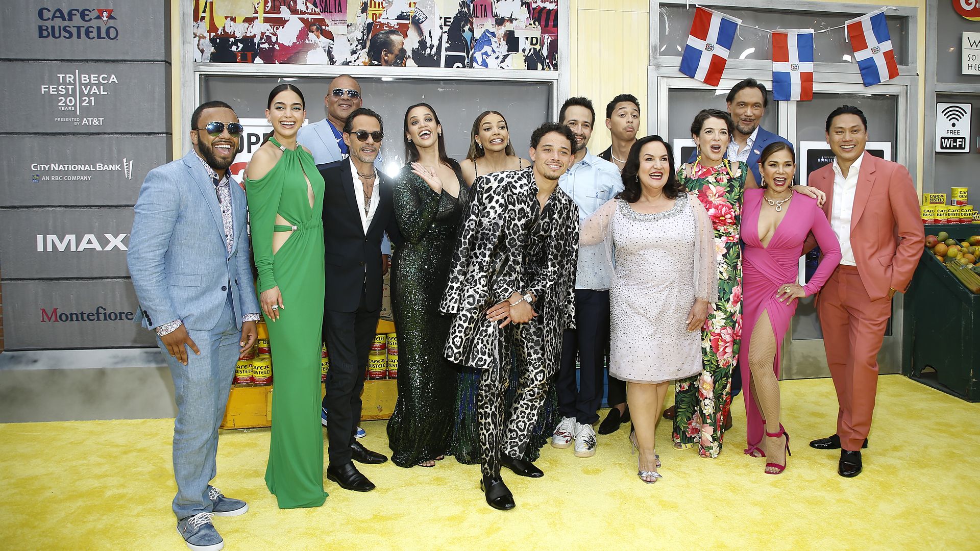 The cast from "In The Heights."