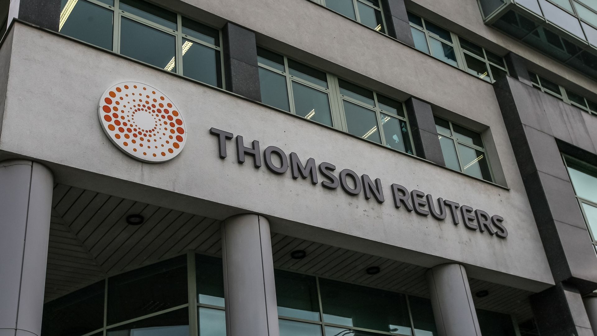 Thomson Reuters office building.