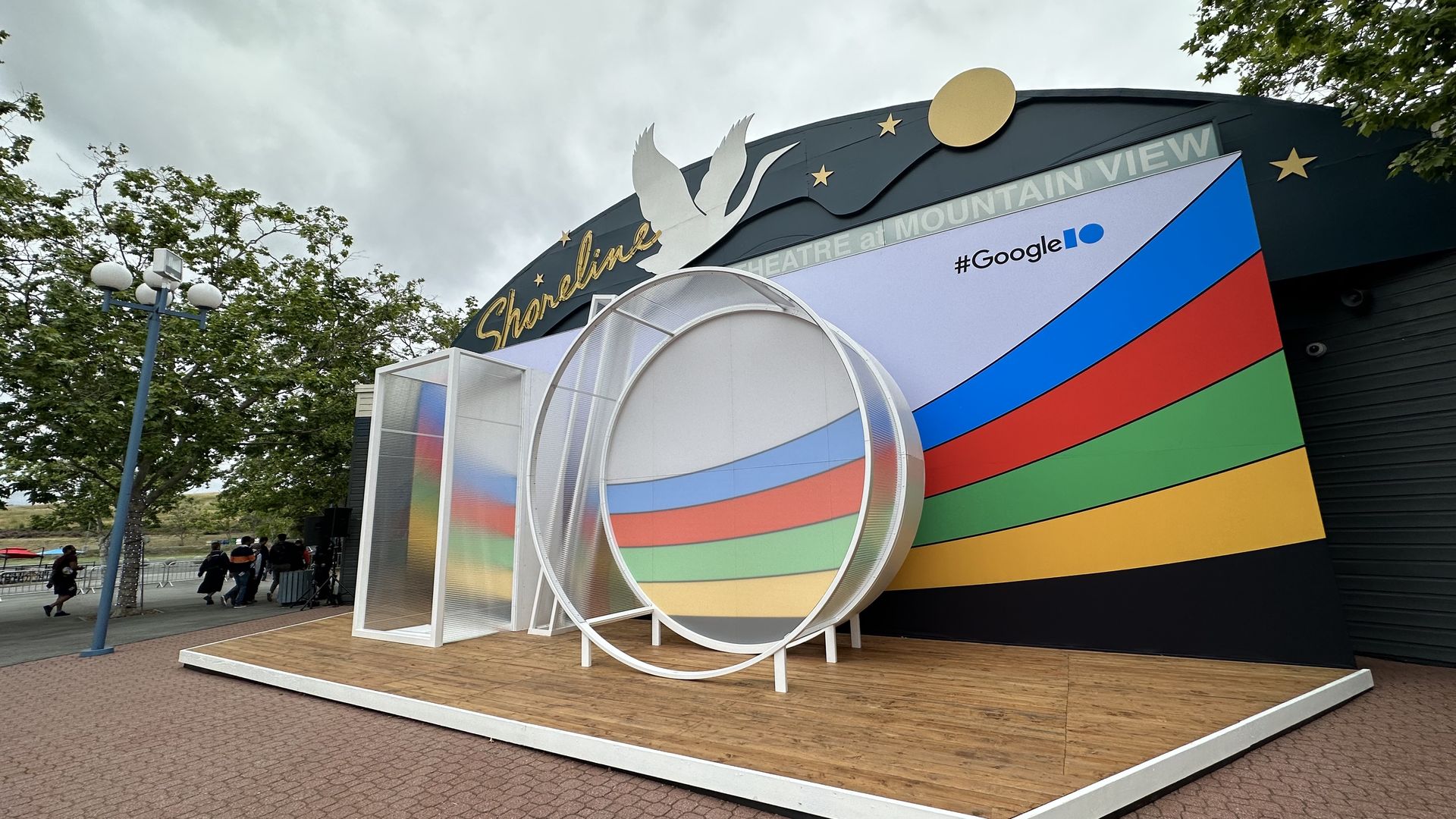 An Image of Google I/O in Mountain View