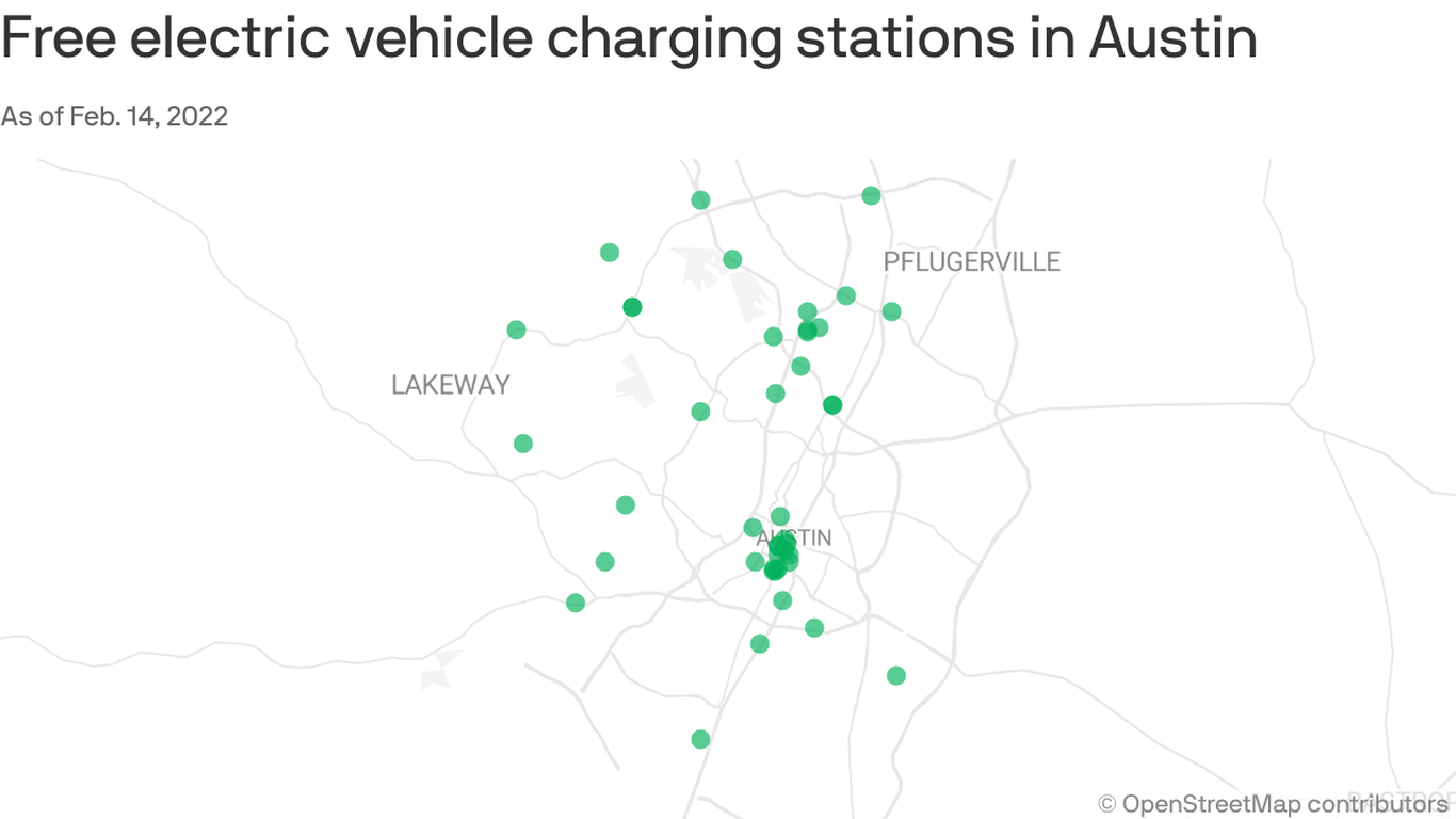 Expanding electric vehicle charging stations in Texas Axios Austin
