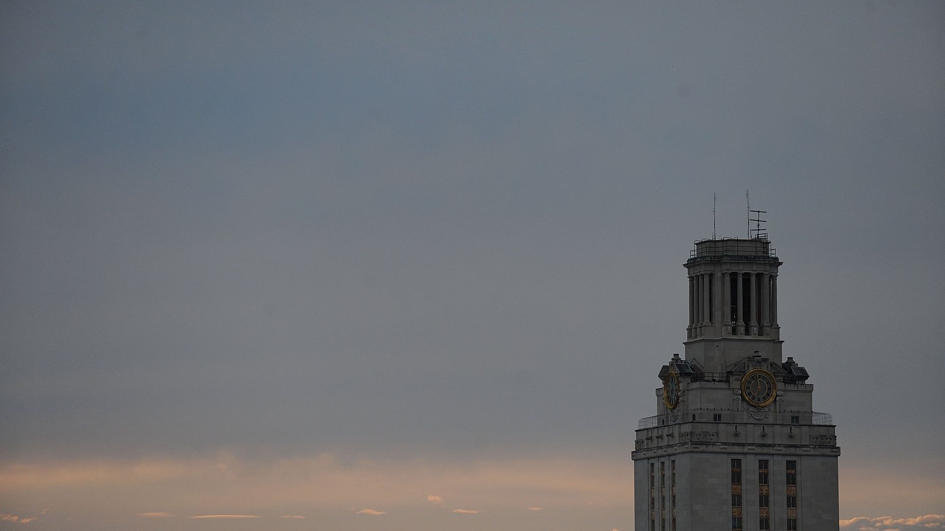 The University of Texas tower