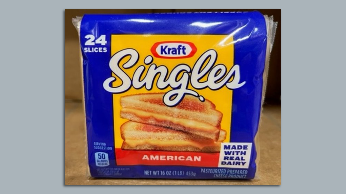Kraft cheese recall American cheese singles recalled over choking risk