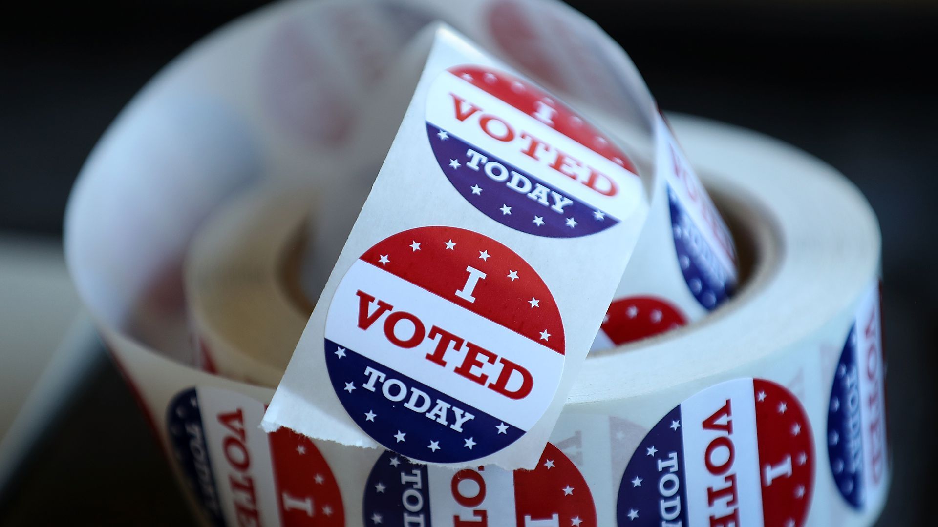 Roll of I Voted stickers