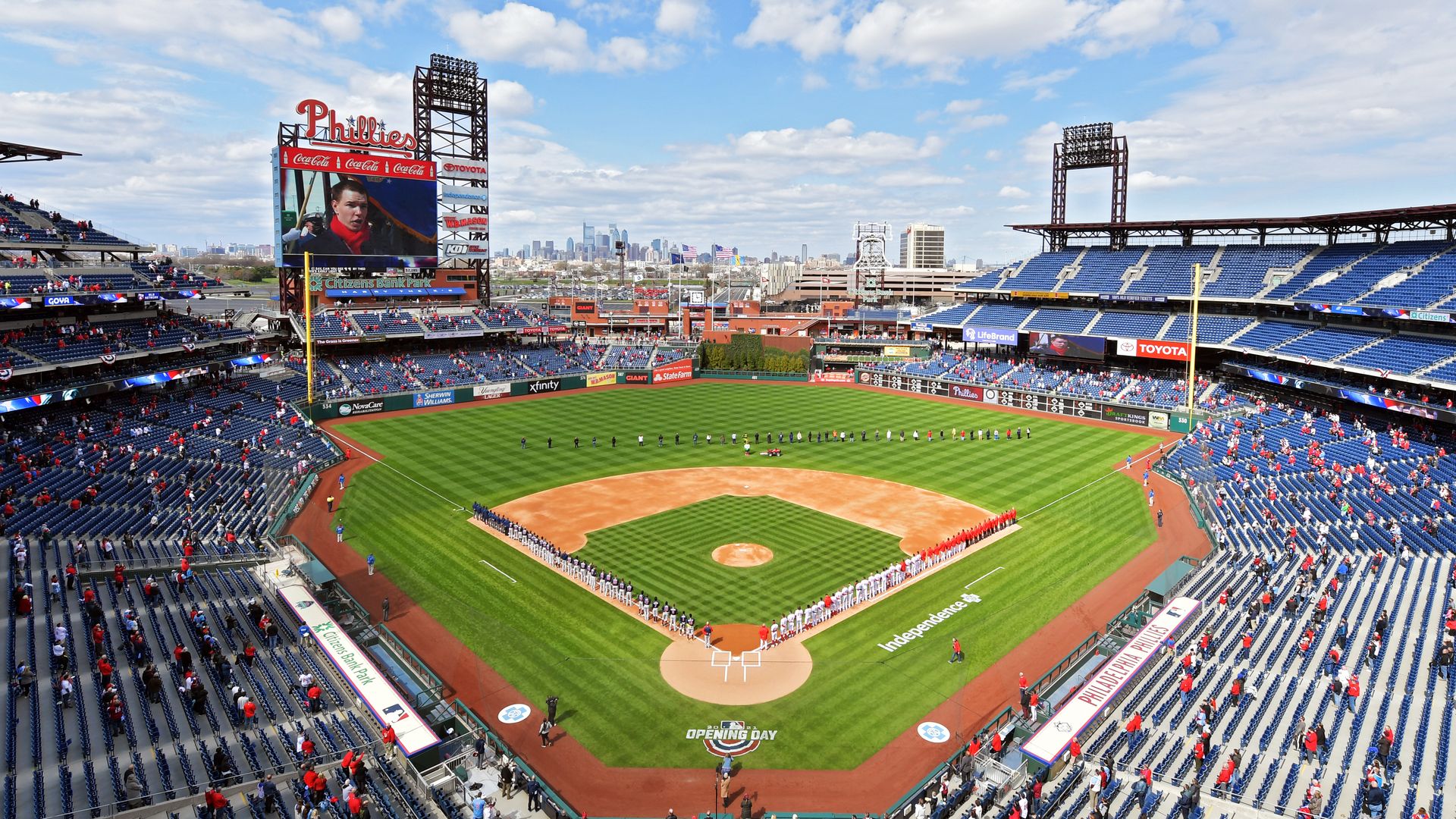 Philadelphia Phillies Citizen's Bank Park 8 x 10 Baseball Stadium