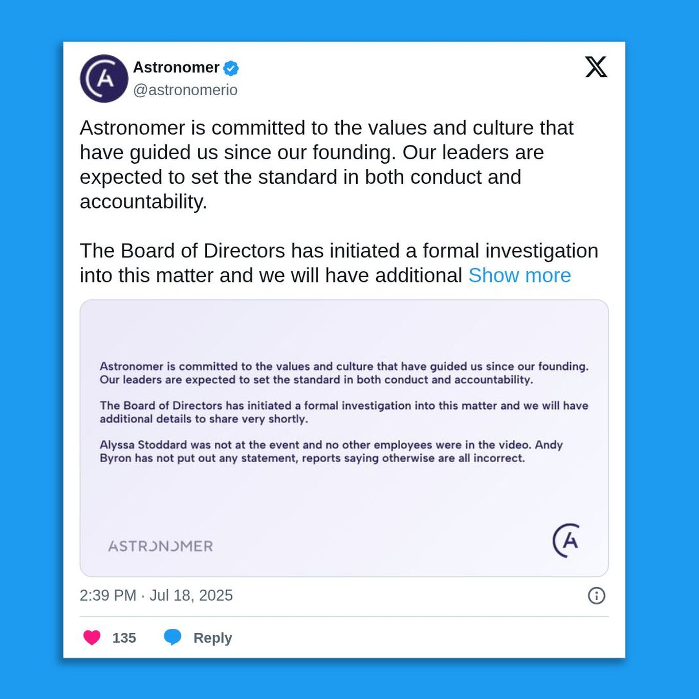 Scoop: Astronomer execs on leave after viral Coldplay concert scandal