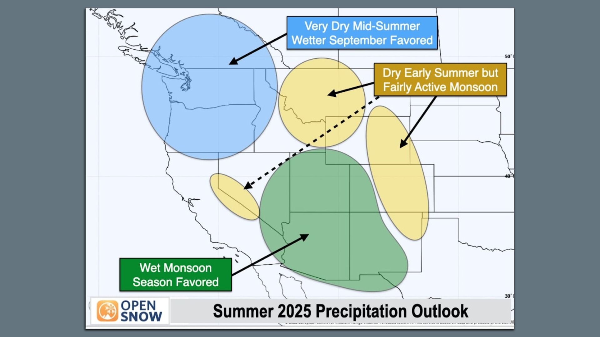 weather chart outlook for summer