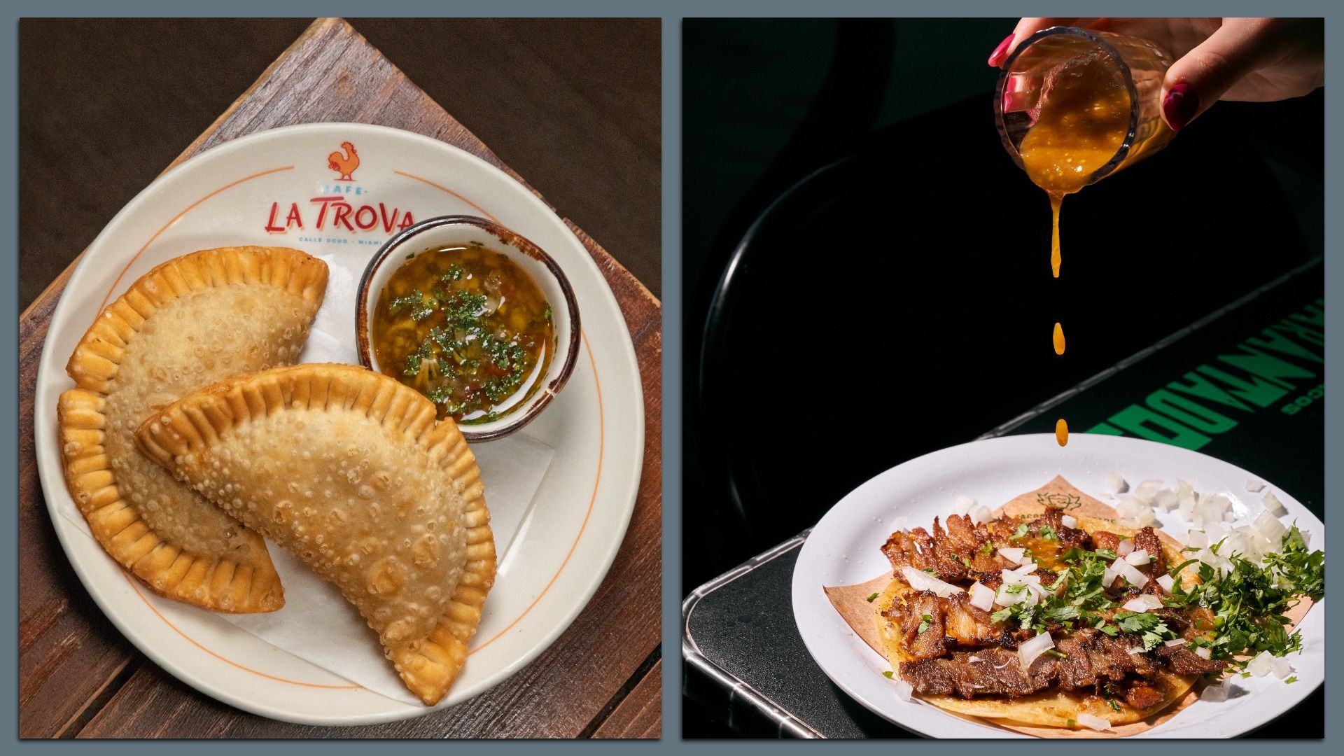 Cafe La Trova and Tacos Atarantados