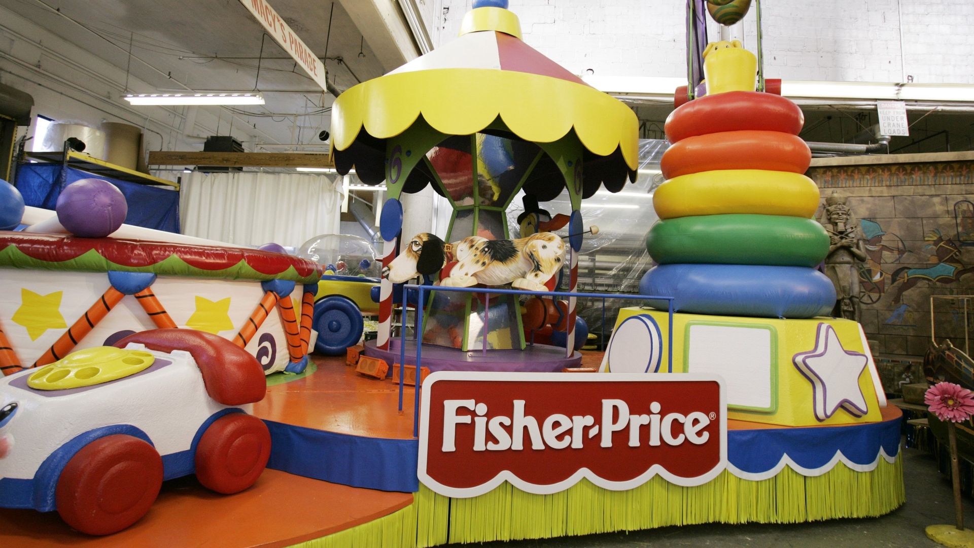 Fisher-Price Macy's Day float