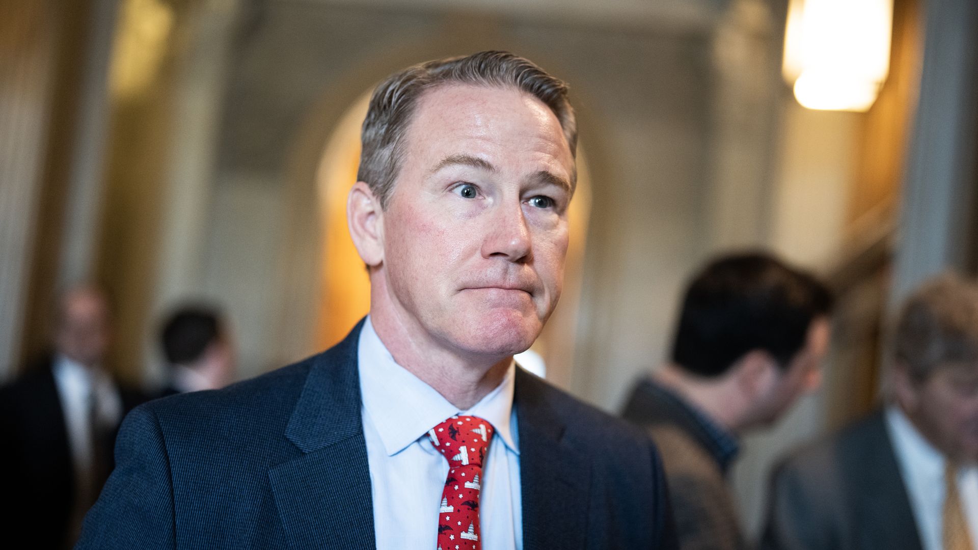  Sen. Jon Husted at the. U.S. Capitol during a series of votes on April 3.