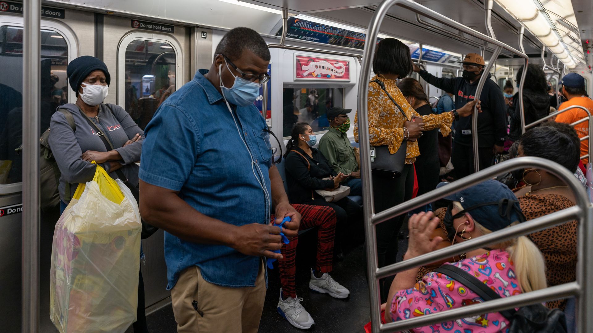 New York City subway. Photo: David Dee Delgado/Getty Images