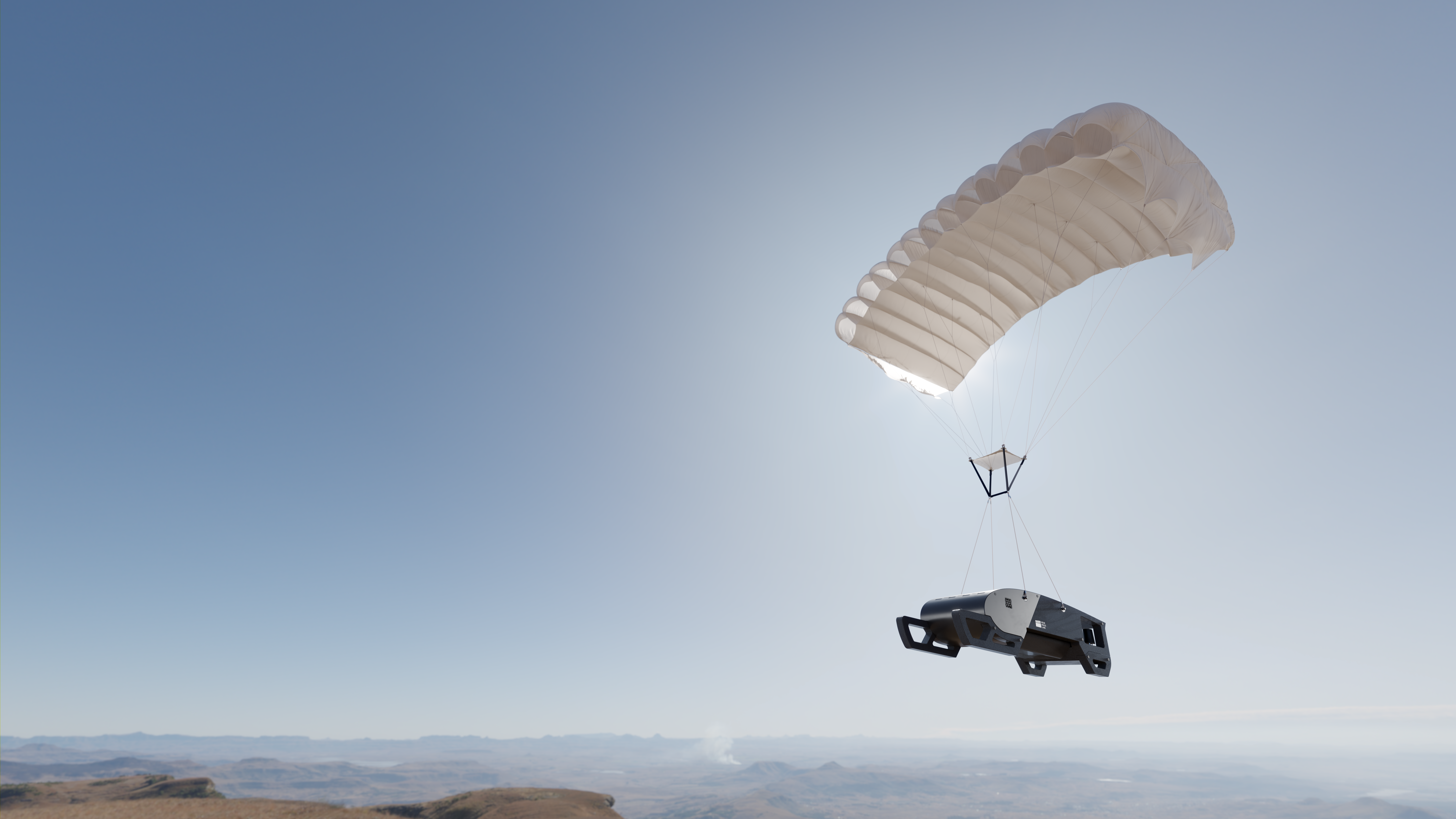 Near Space Labs' Swift robot ascends to the stratosphere using a weather balloon.