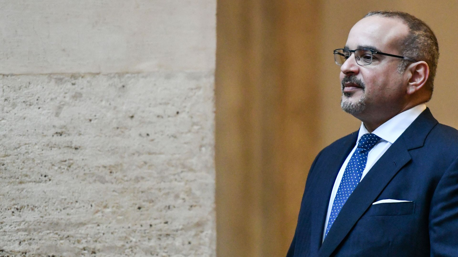 Bahrain's Crown Prince Salman bin Hamad bin Isa al-Khalifa