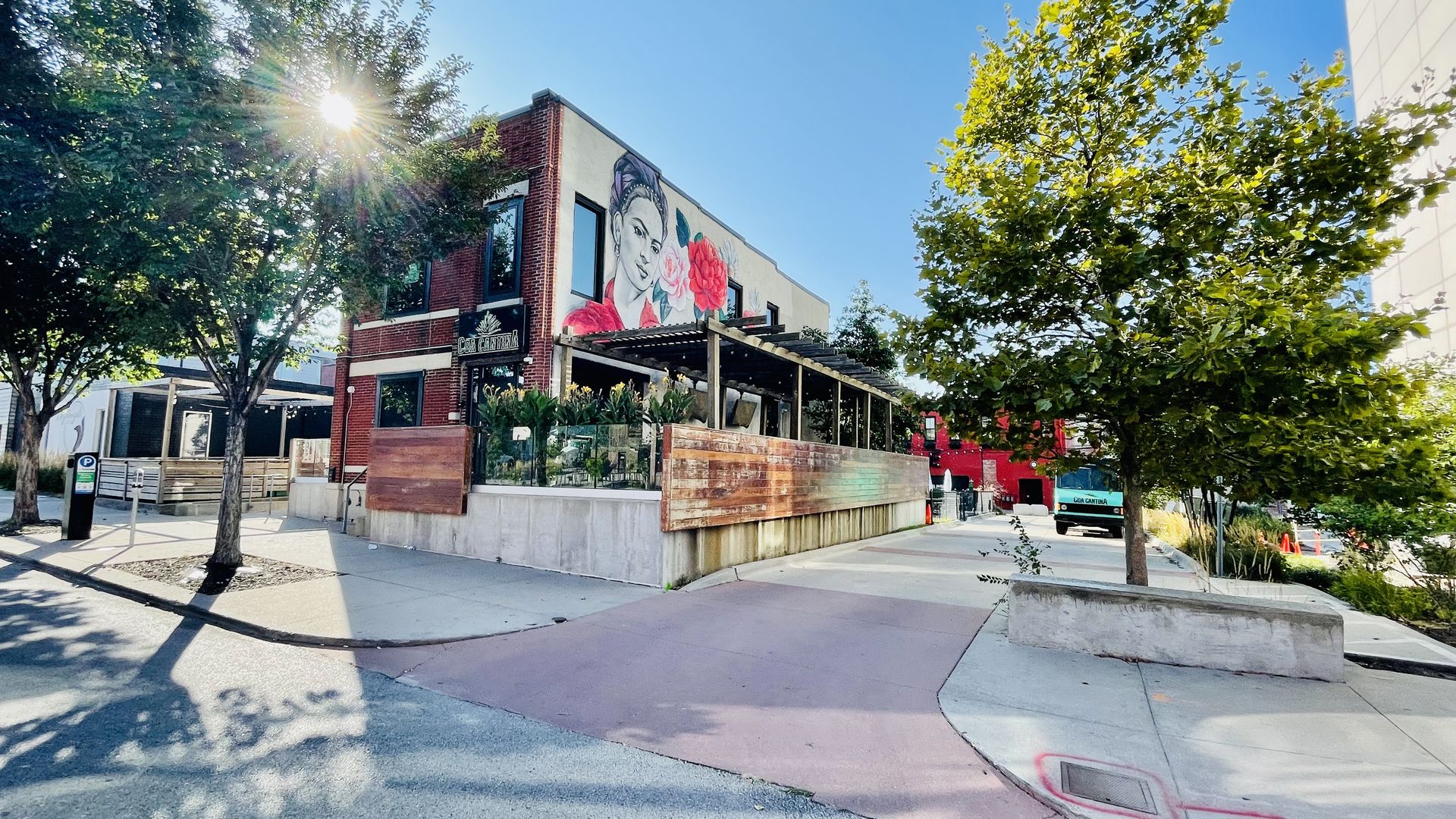 A photo of the Norden Hall building in Des Moines.