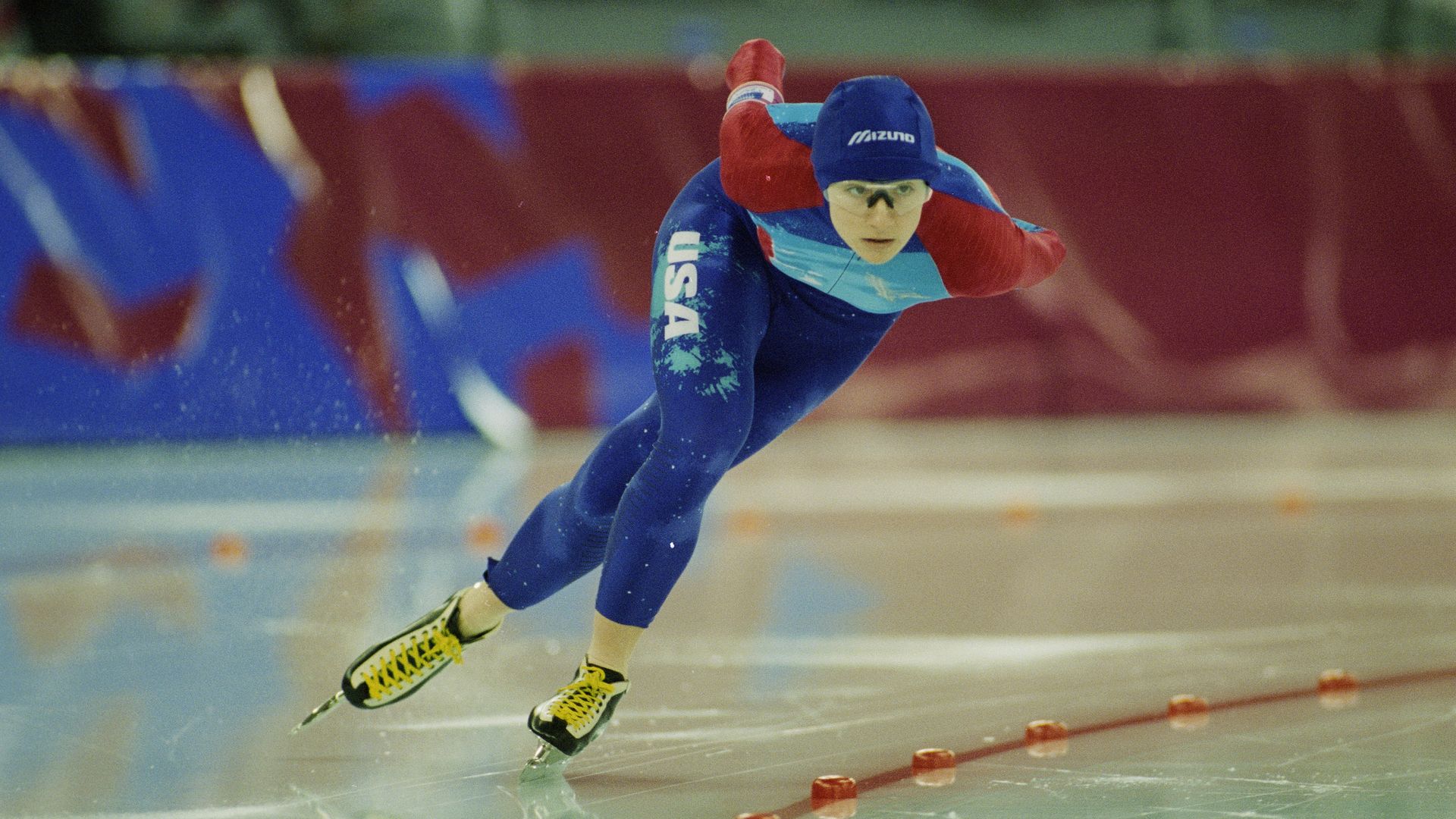 bonnie blair 1992 olympic champion speed skater