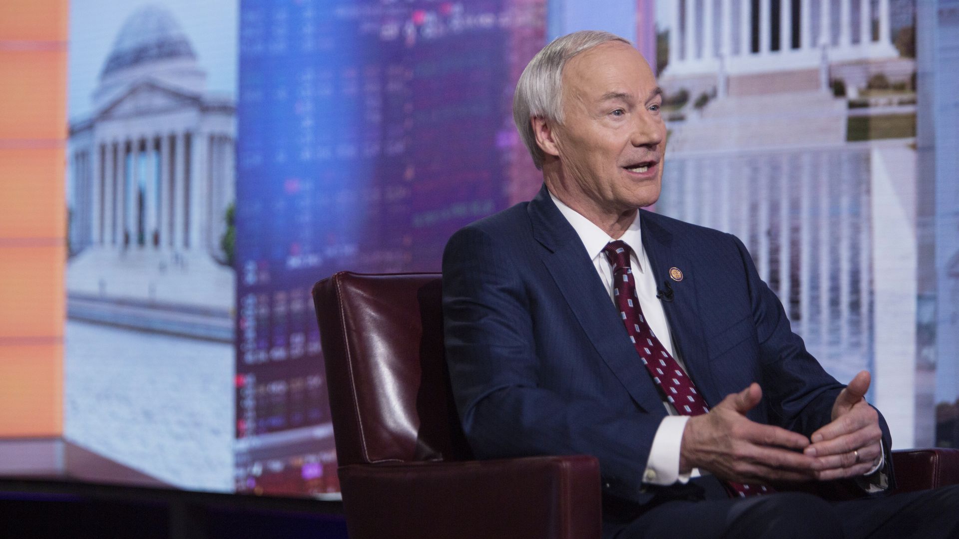 Gov. Asa Hutchinson.