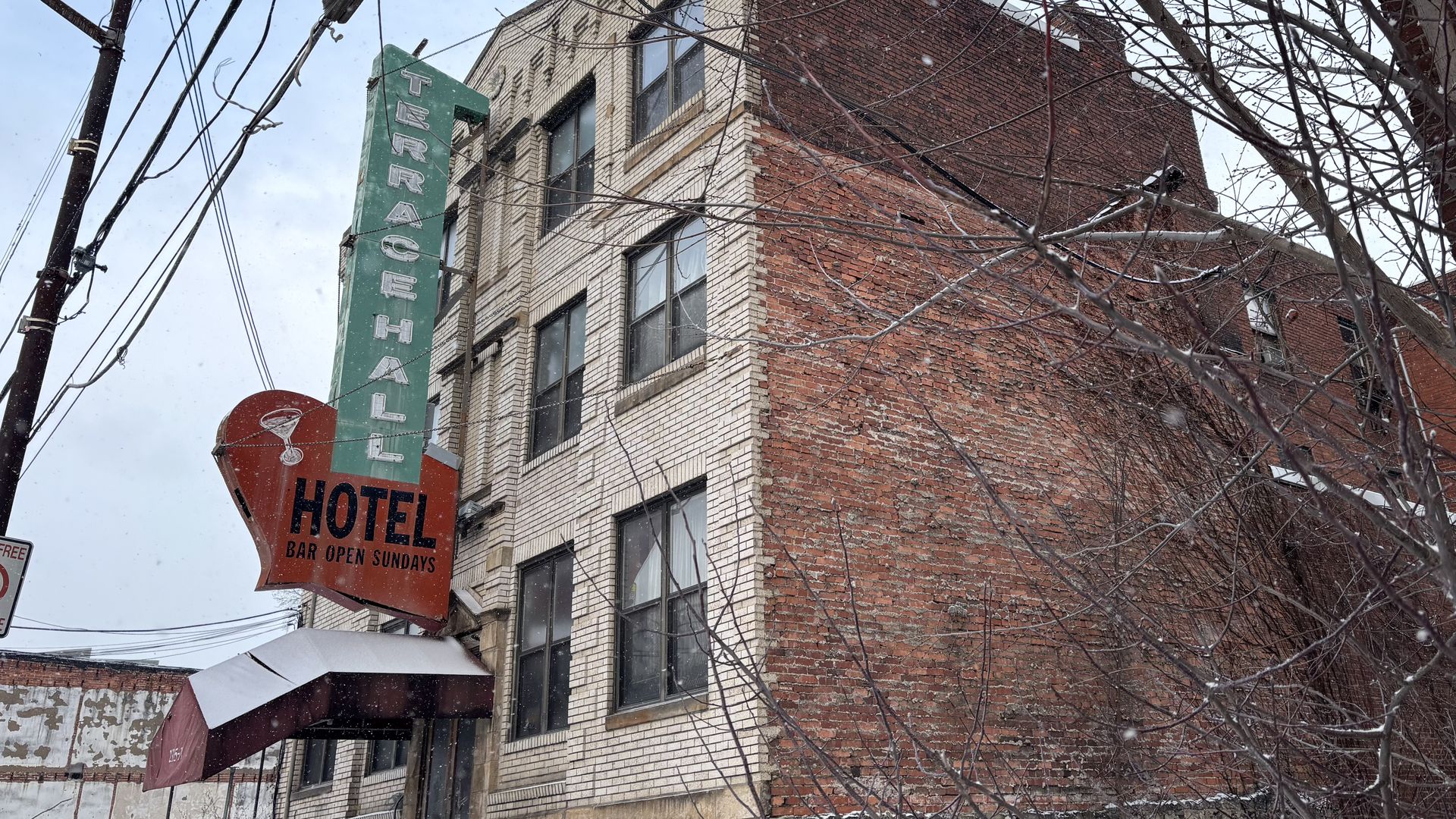 Terrace Hall Hotel in Pittsburgh's Hill District on Feb. 20, 2025