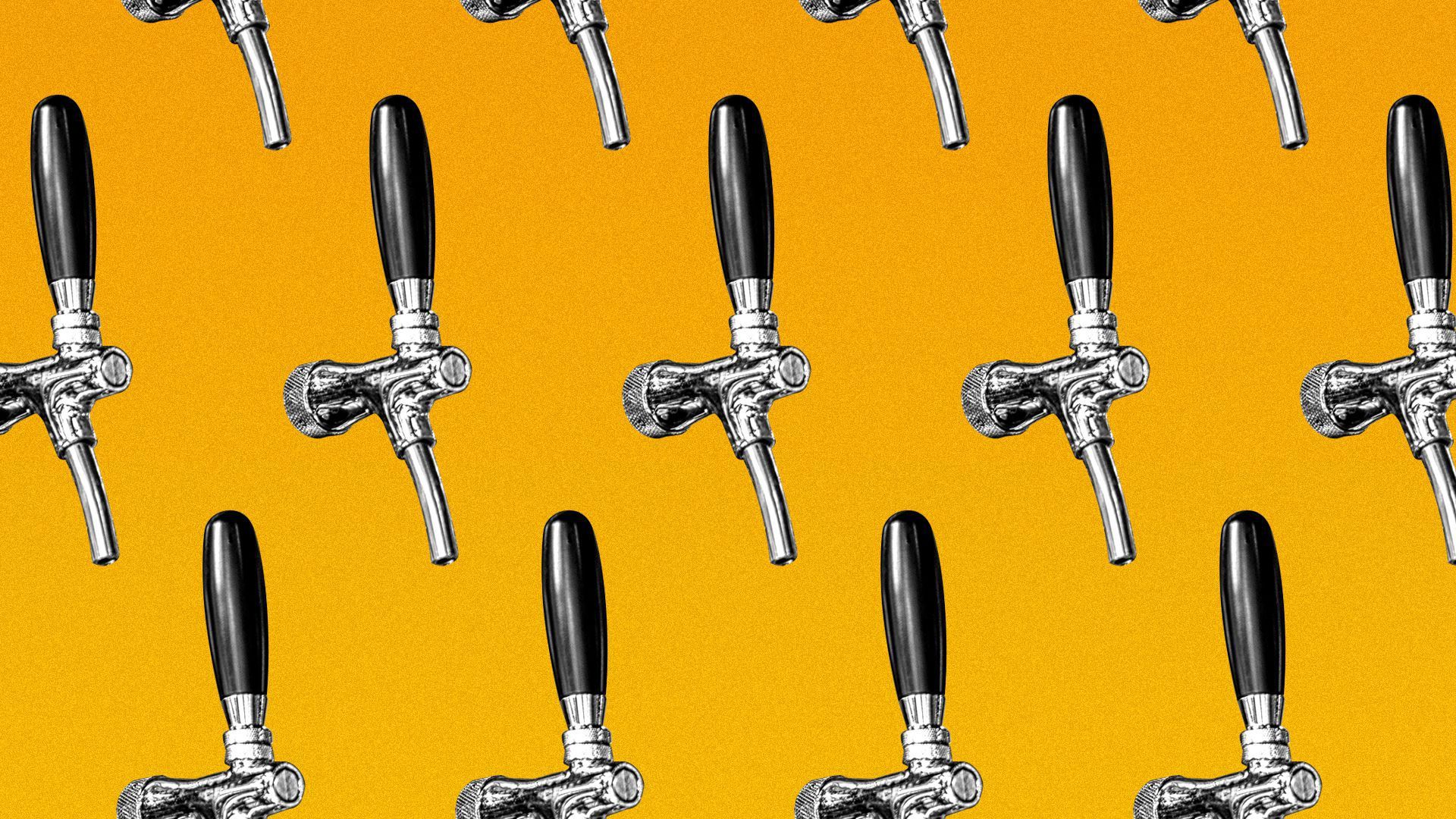 Beer tap illustration