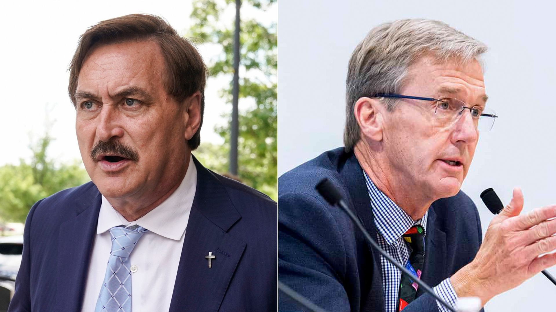 Scott Jensen and Mike Lindell