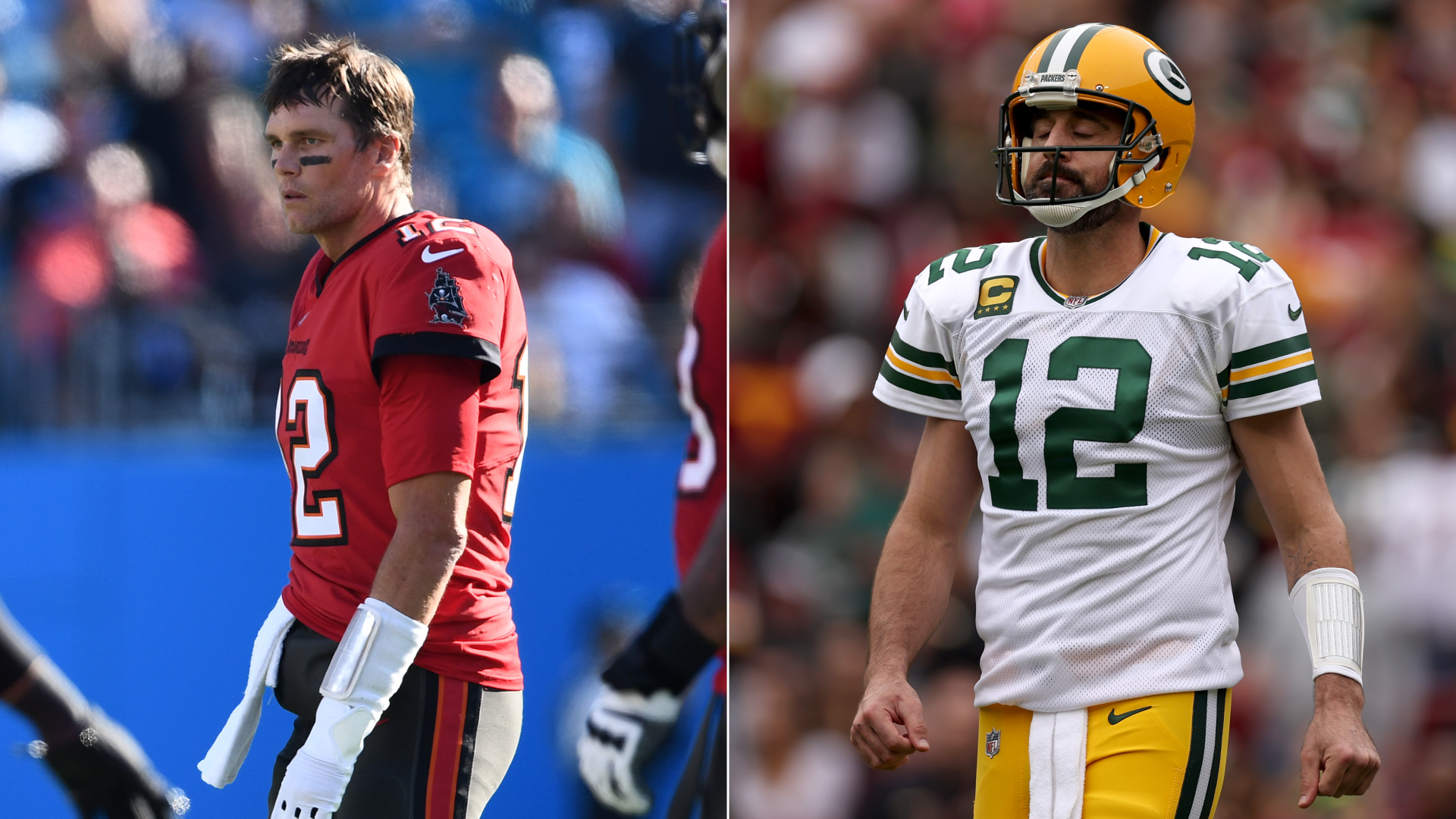 Tom Brady and Aaron Rodgers