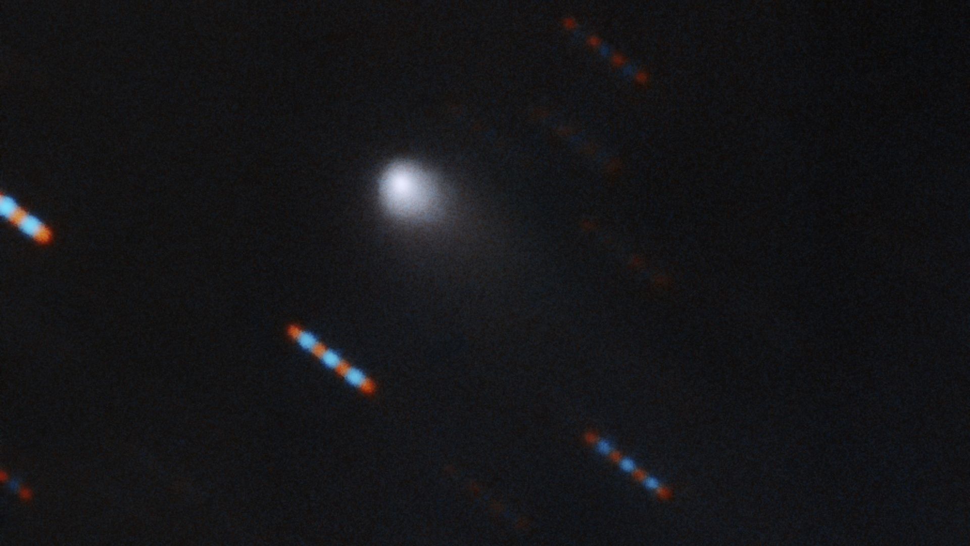 C/2019 Q4 (Borisov) seen in color by the Gemini Observatory