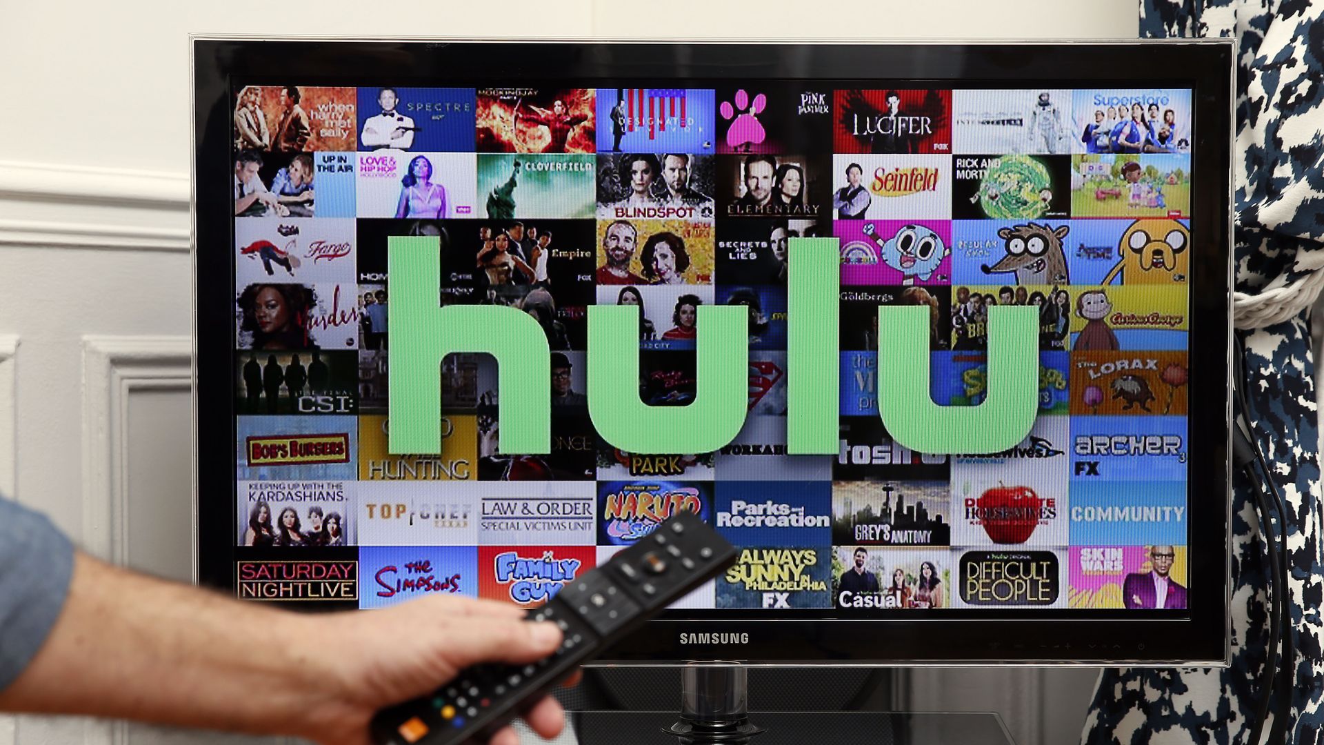 Hulu on the TV