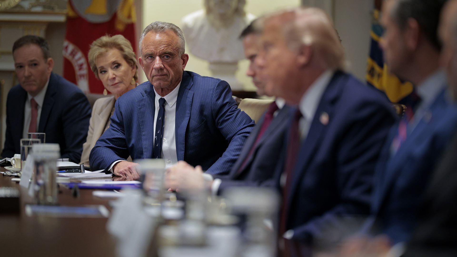 Health Secretary Robert F. Kennedy Jr. attends a meeting with President Trump. Photo: Chip Somodevilla/Getty Images.
