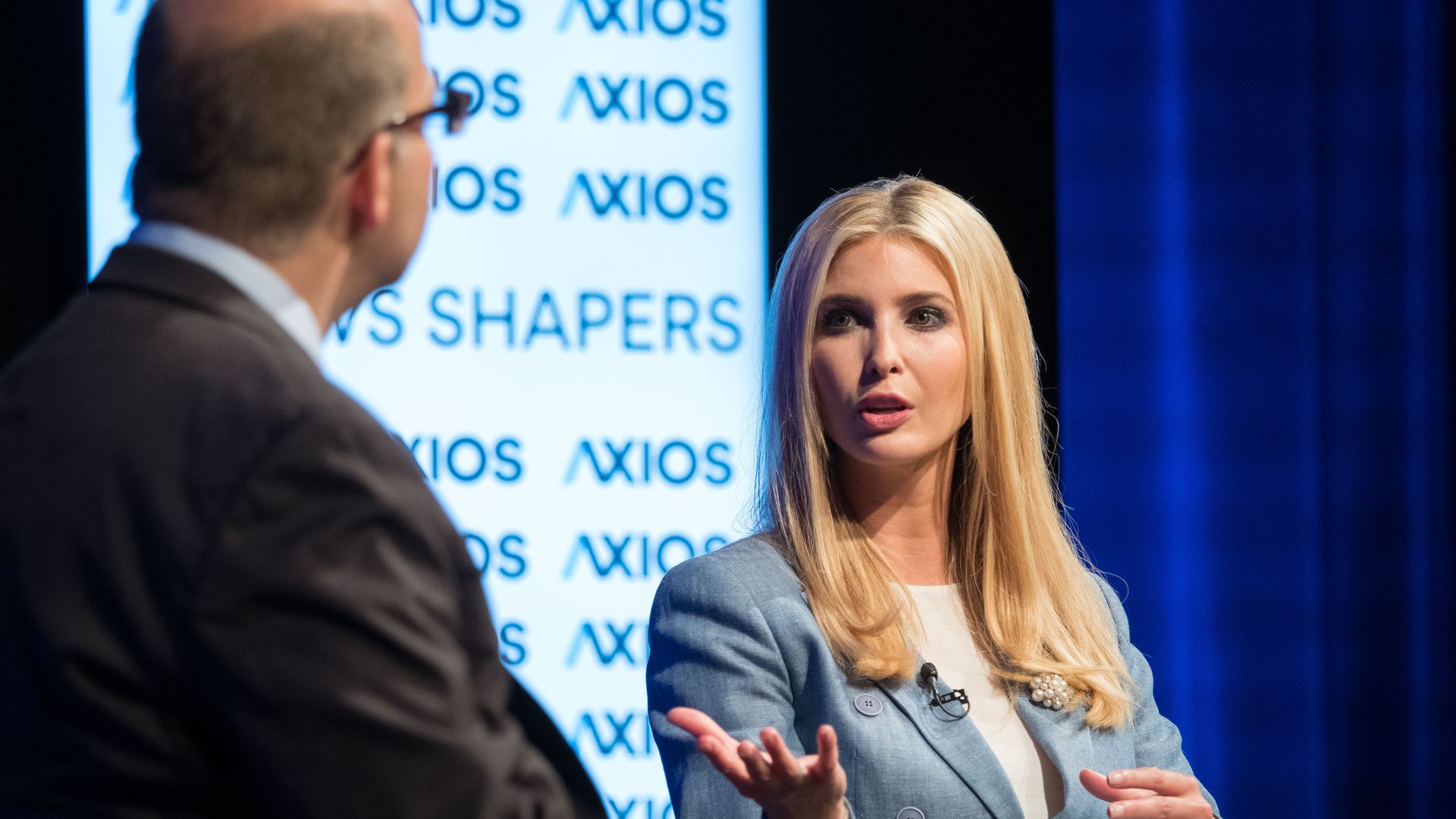 Ivanka Trump at Axios event