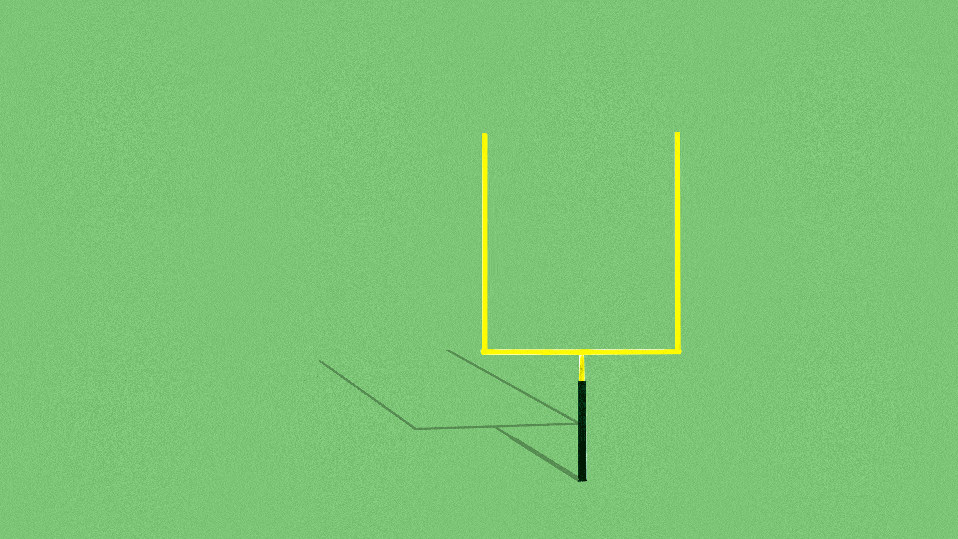 Animated illustration of two hands moving a goalpost back and forth. 