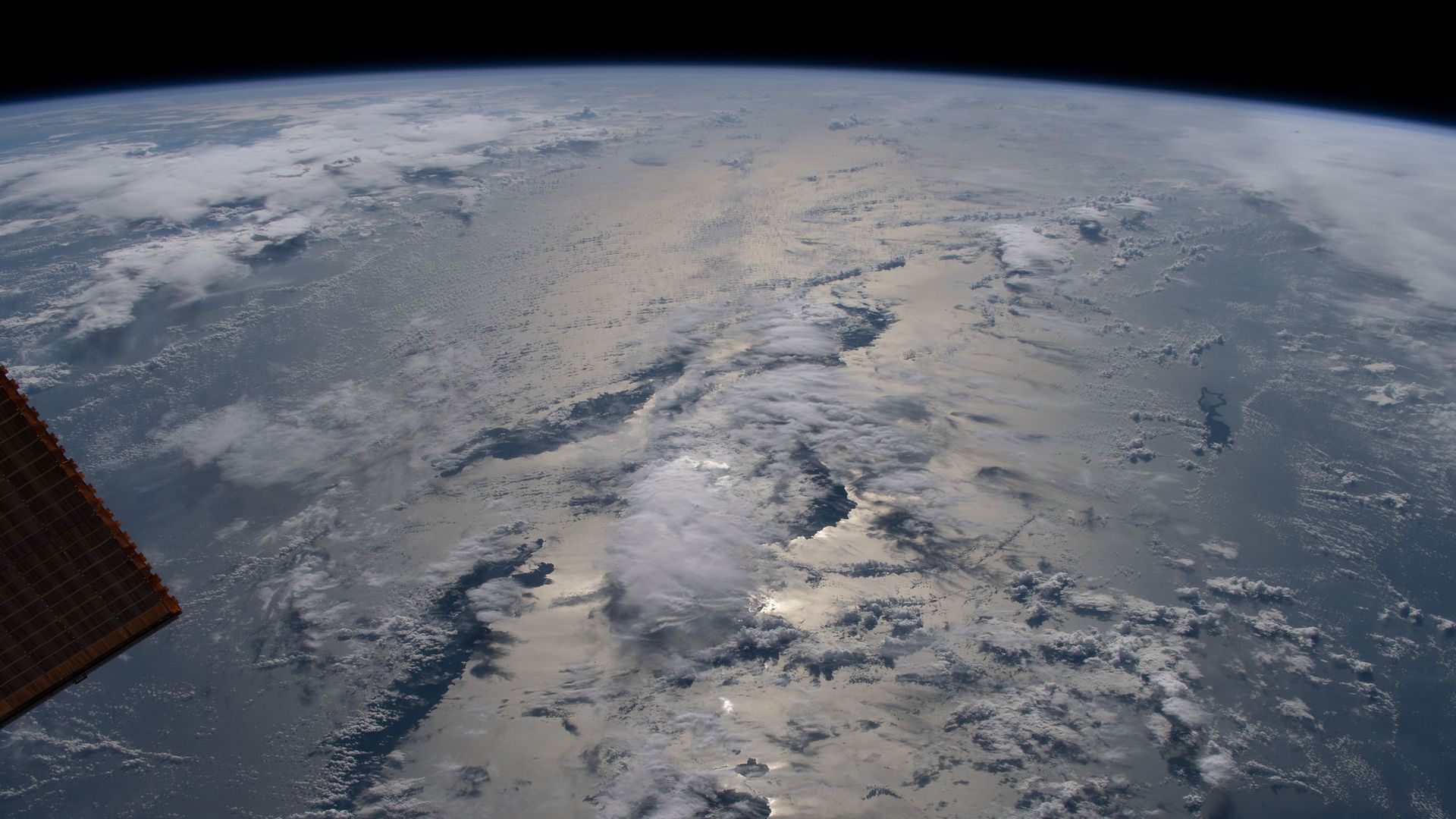 A view of the Earth from the ISS