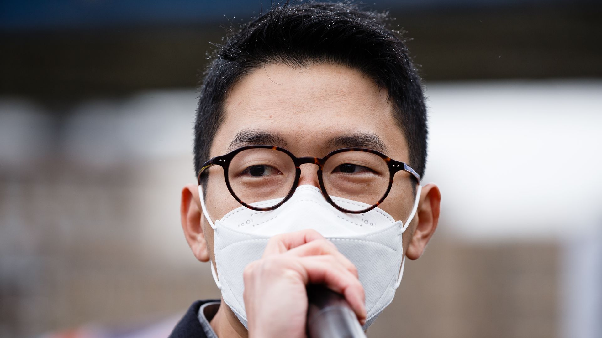 Hong Kong pro-democracy activist Nathan Law 