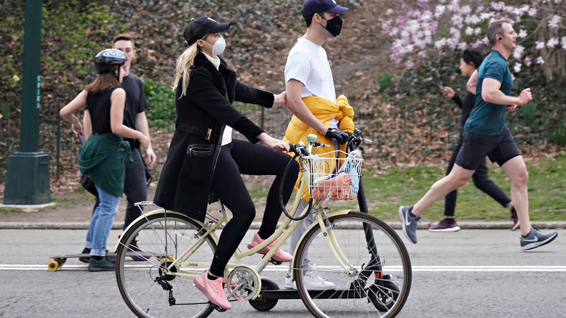 people in new york city