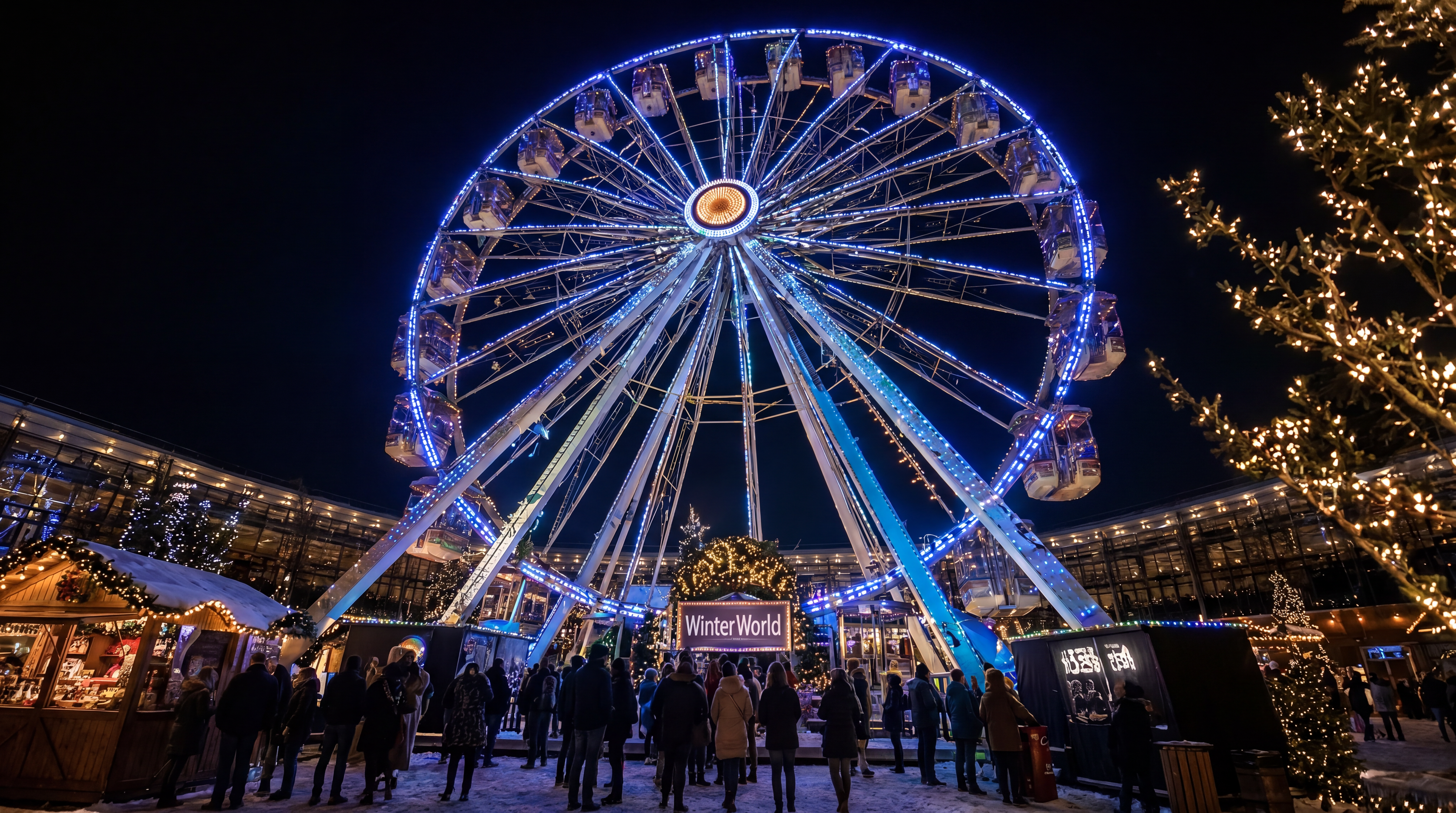 a ferris wheel