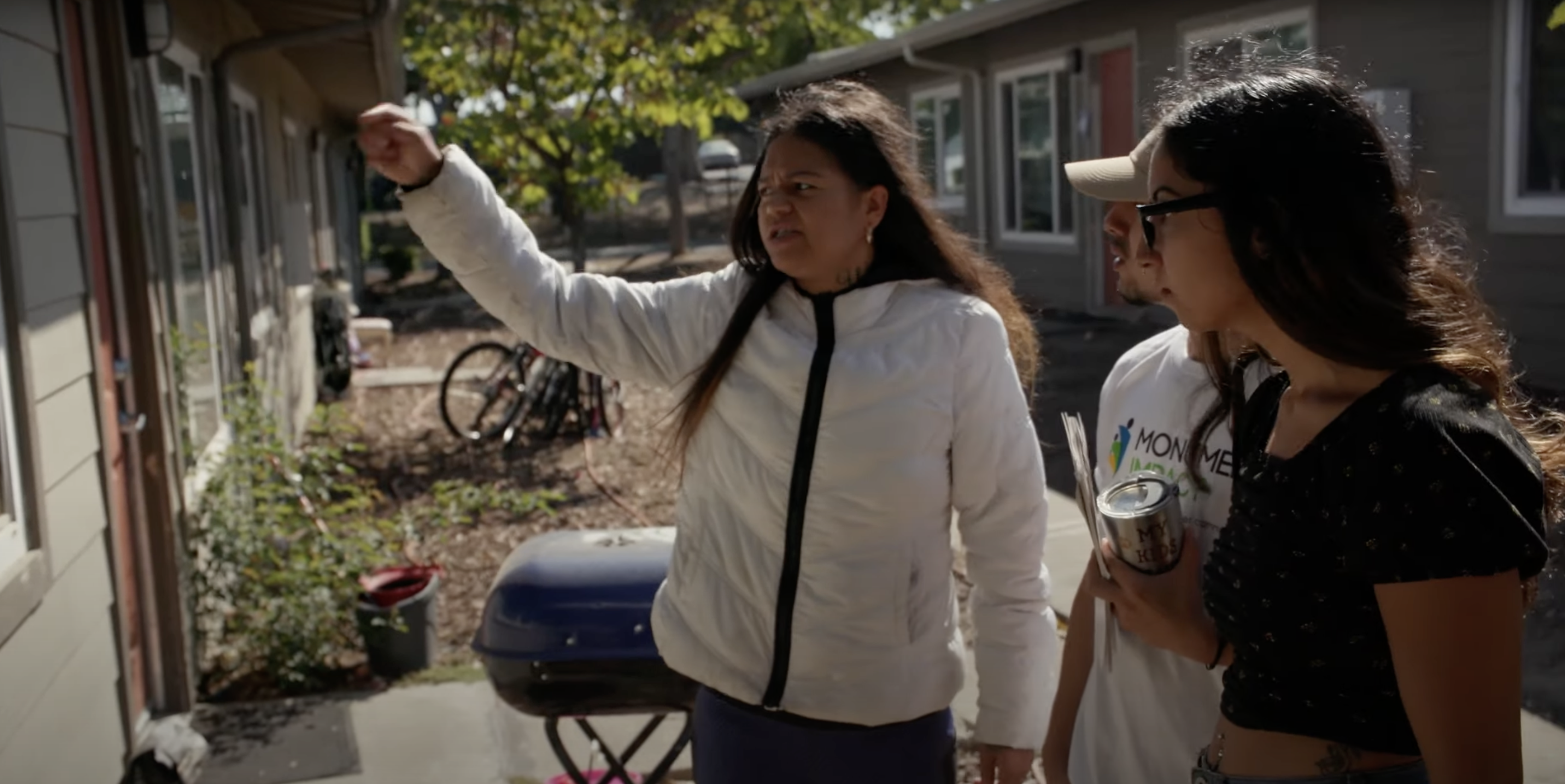 Residents in Antioch, Calif. talk leaks of human feces outside of apartments as residents are forced out by evictions.