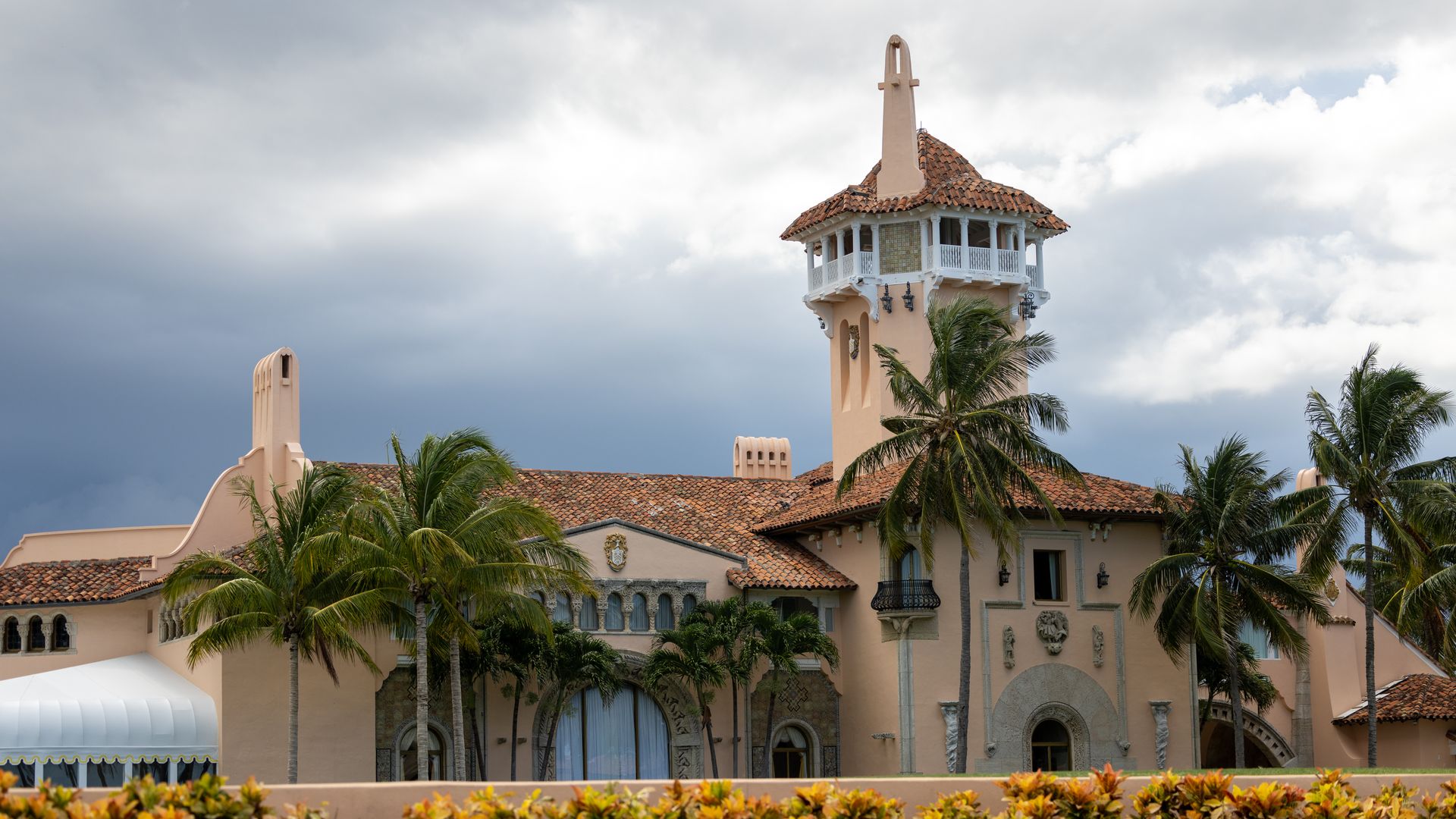 Mar-A-Lago is seen August 16, 2022 a week after the FBI raided the home of former President Trump, in Palm Beach, Florida