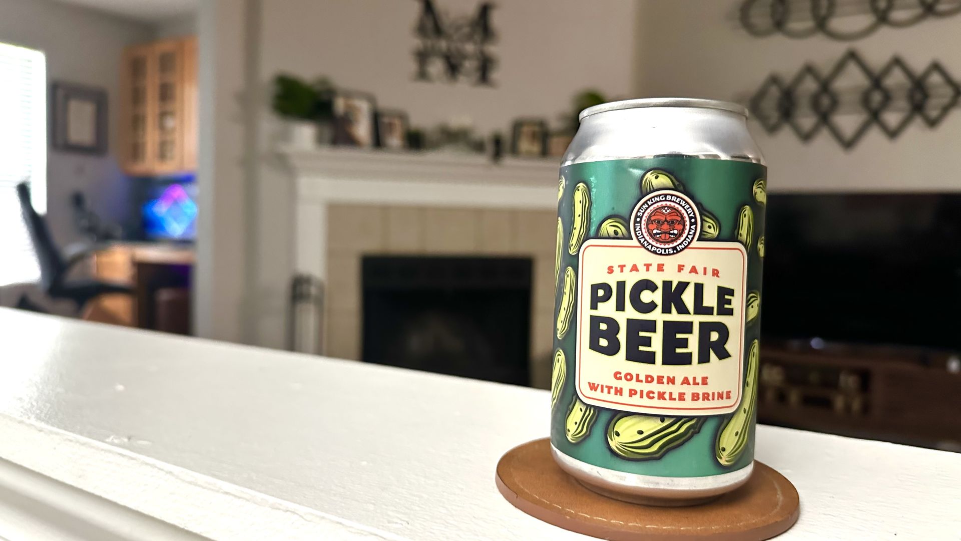 Sun King pickle beer.
