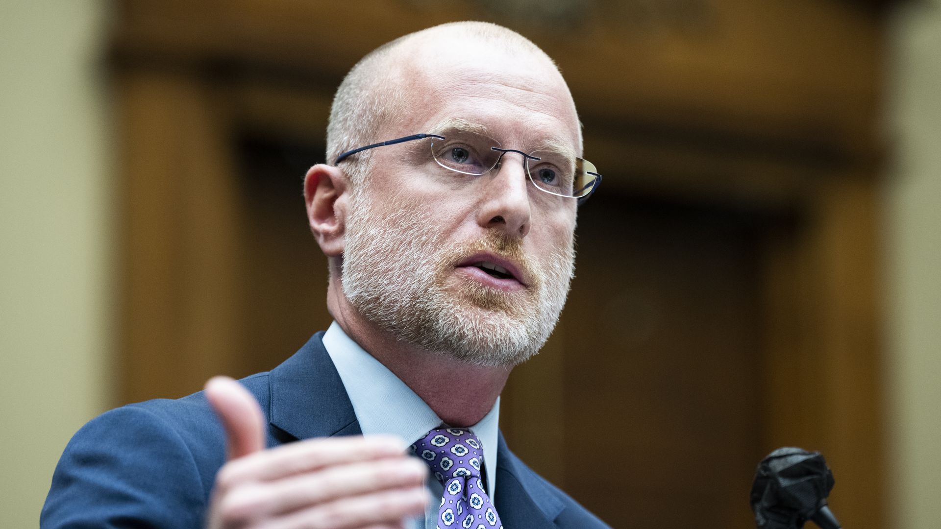 Federal Communications Commission Commissioner Brendan Carr testifies during the House Energy and Commerce Subcommittee on Communications and Technology