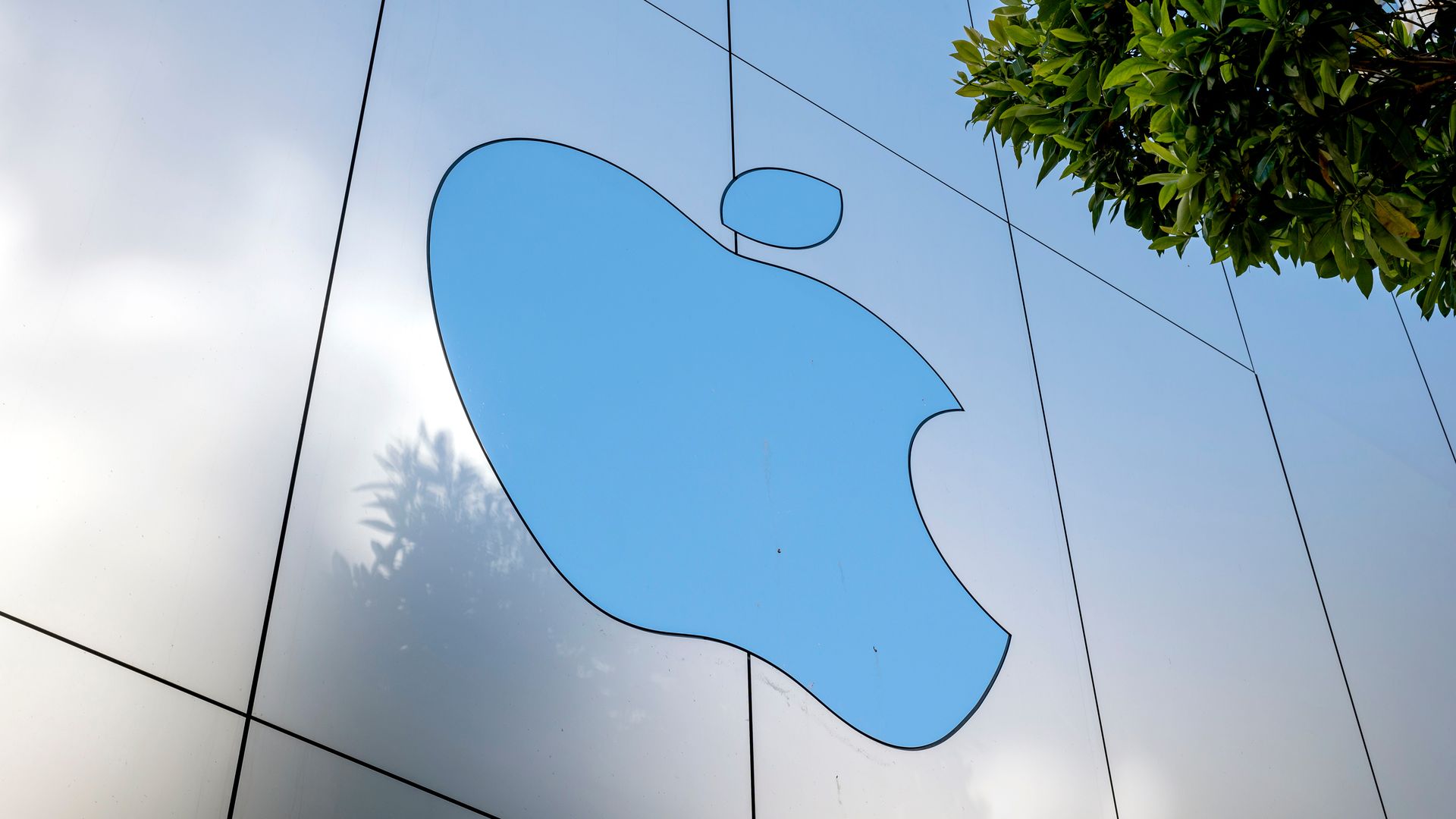 An Apple store in San Francisco,