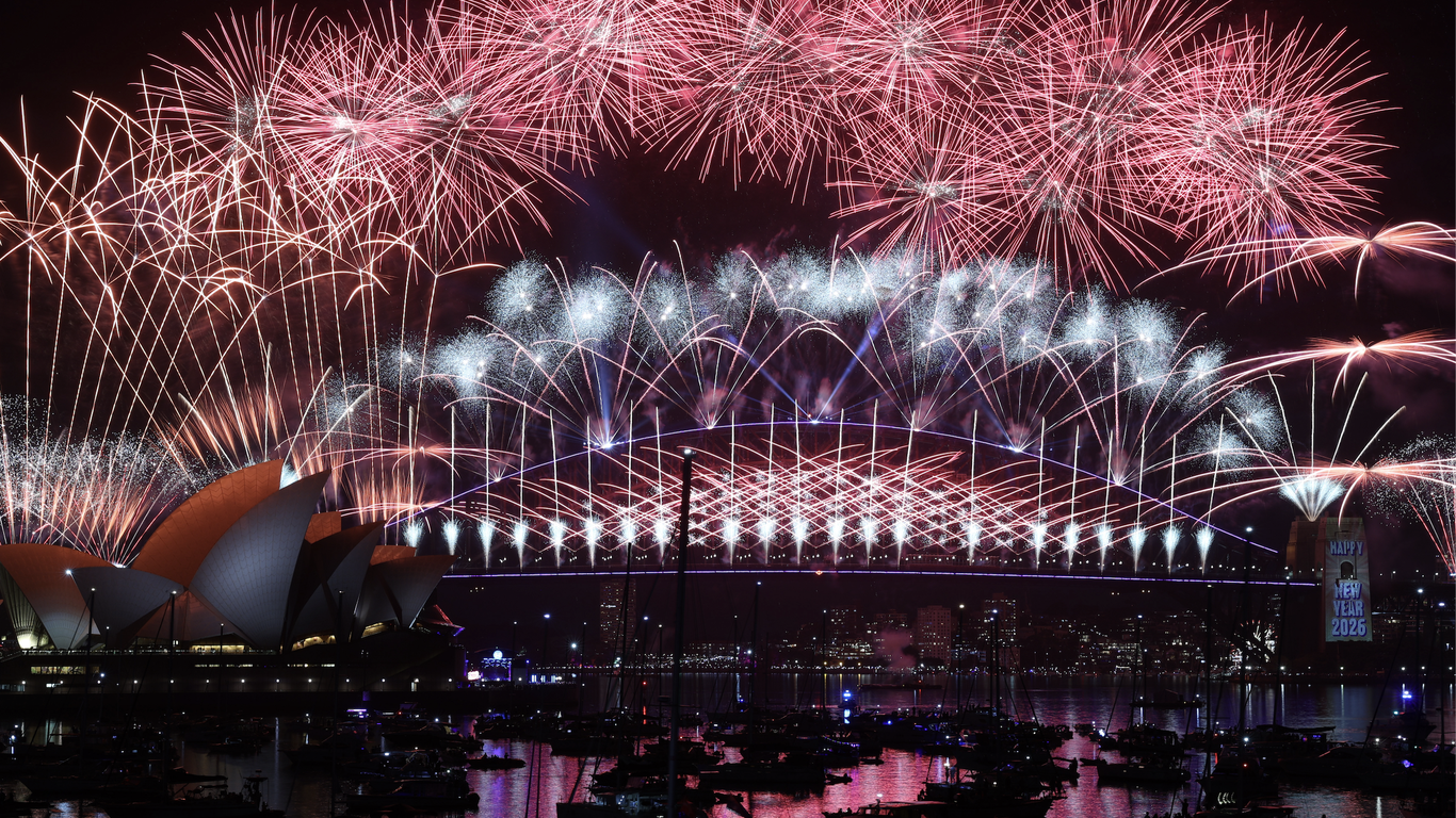 Photos: New Year's Eve celebrations around the world, as countries ring in 2026